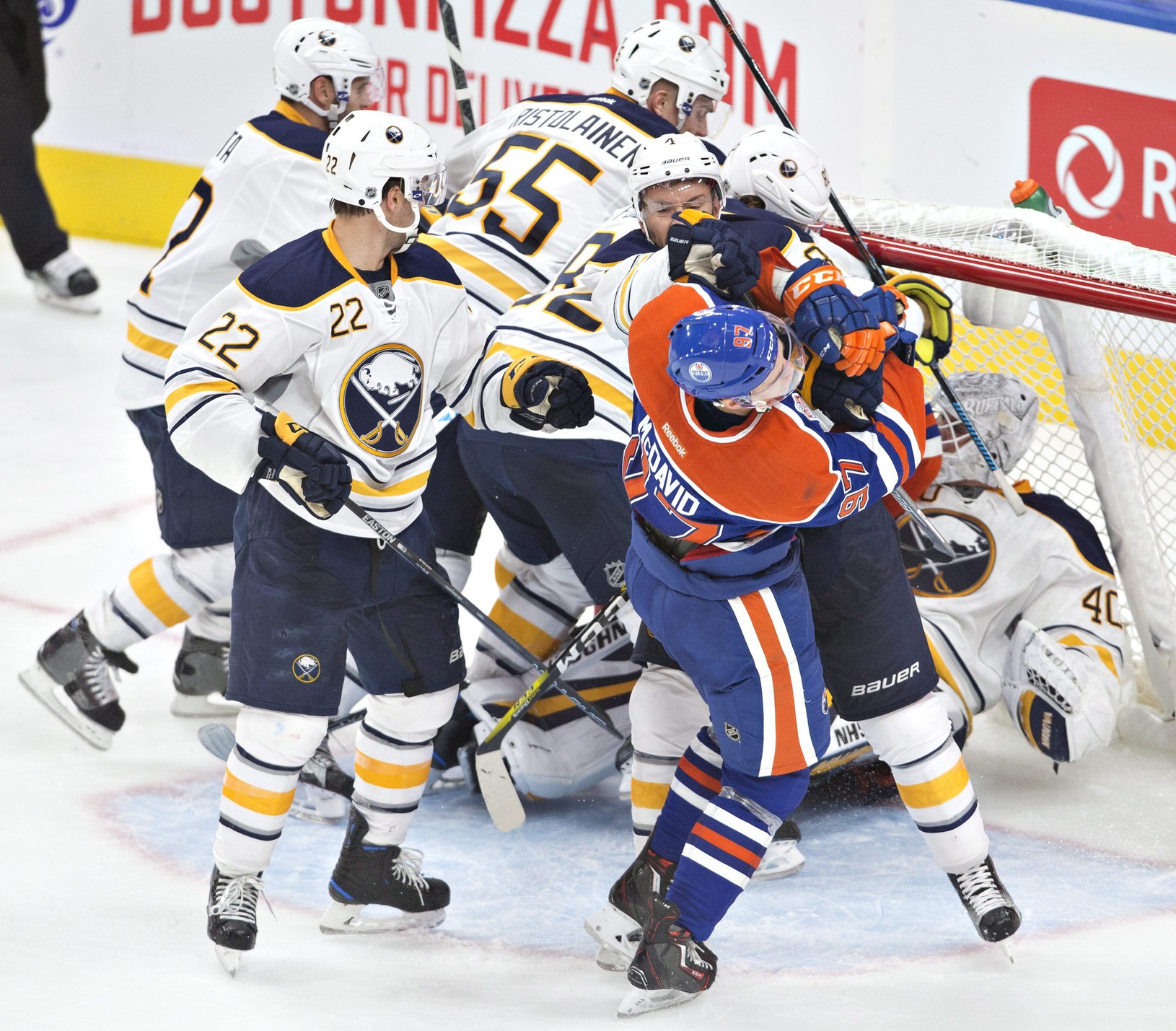Buffalo Sabres a Edmonton