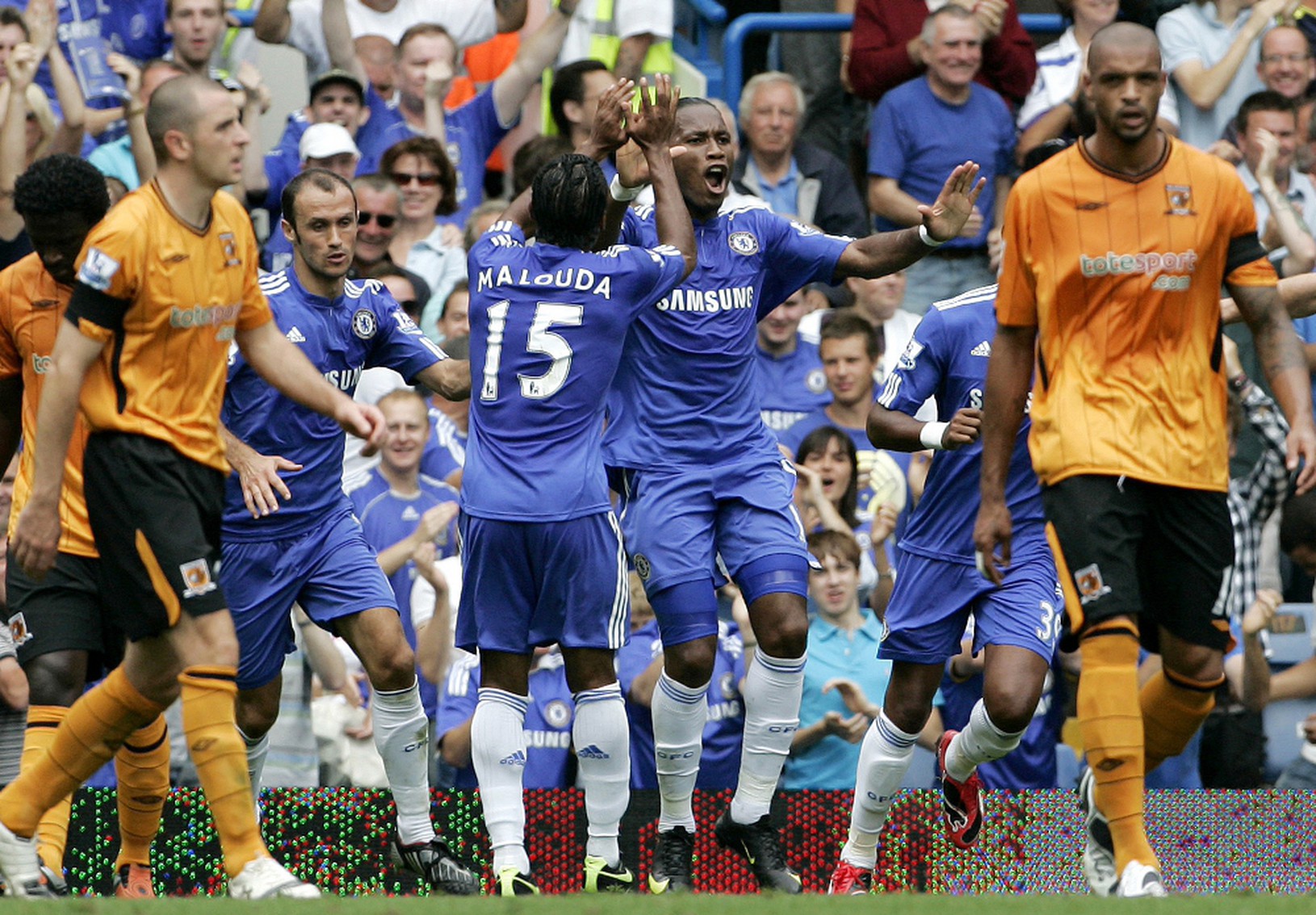 Didier Drogba a Florent
