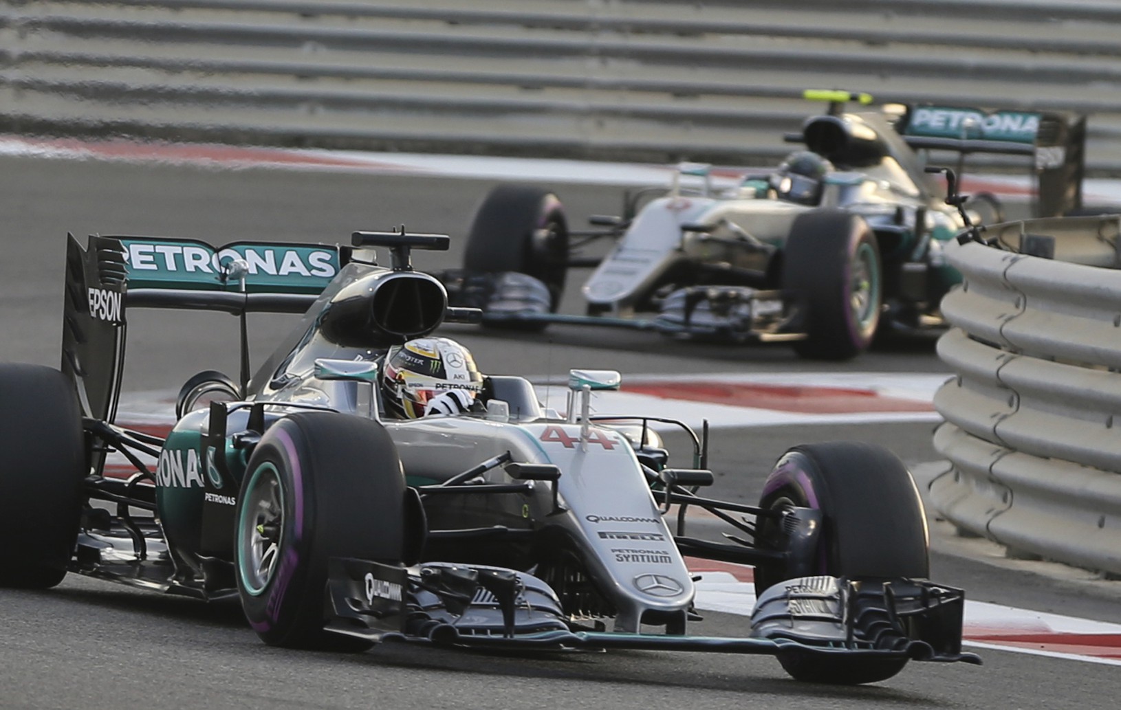 Nico Rosberg a Lewis