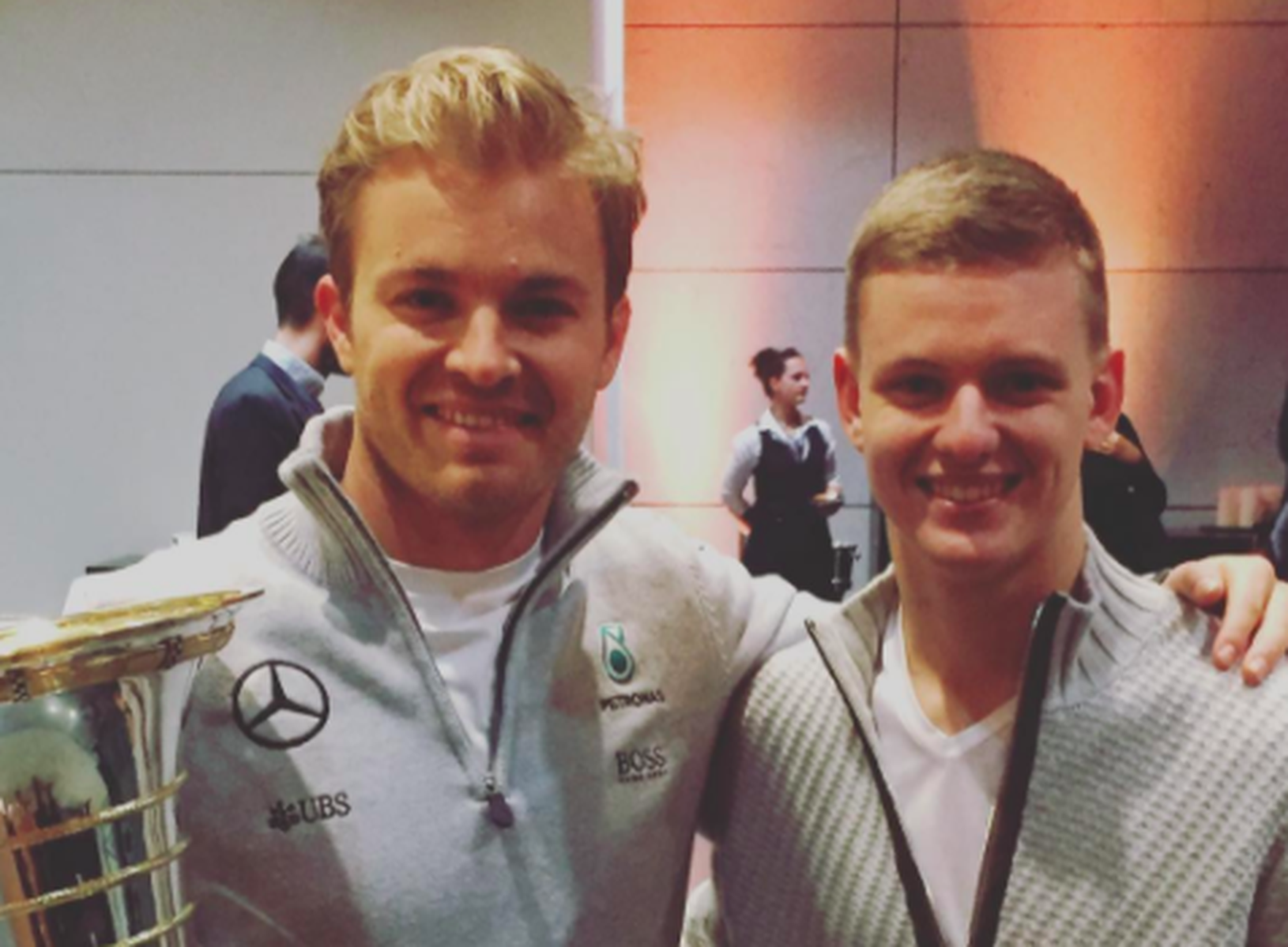 Nico Rosberg a Mick