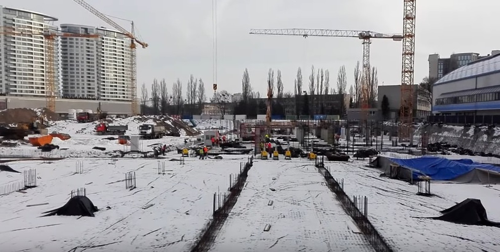 Výstavba Národného futbalového štadiońa