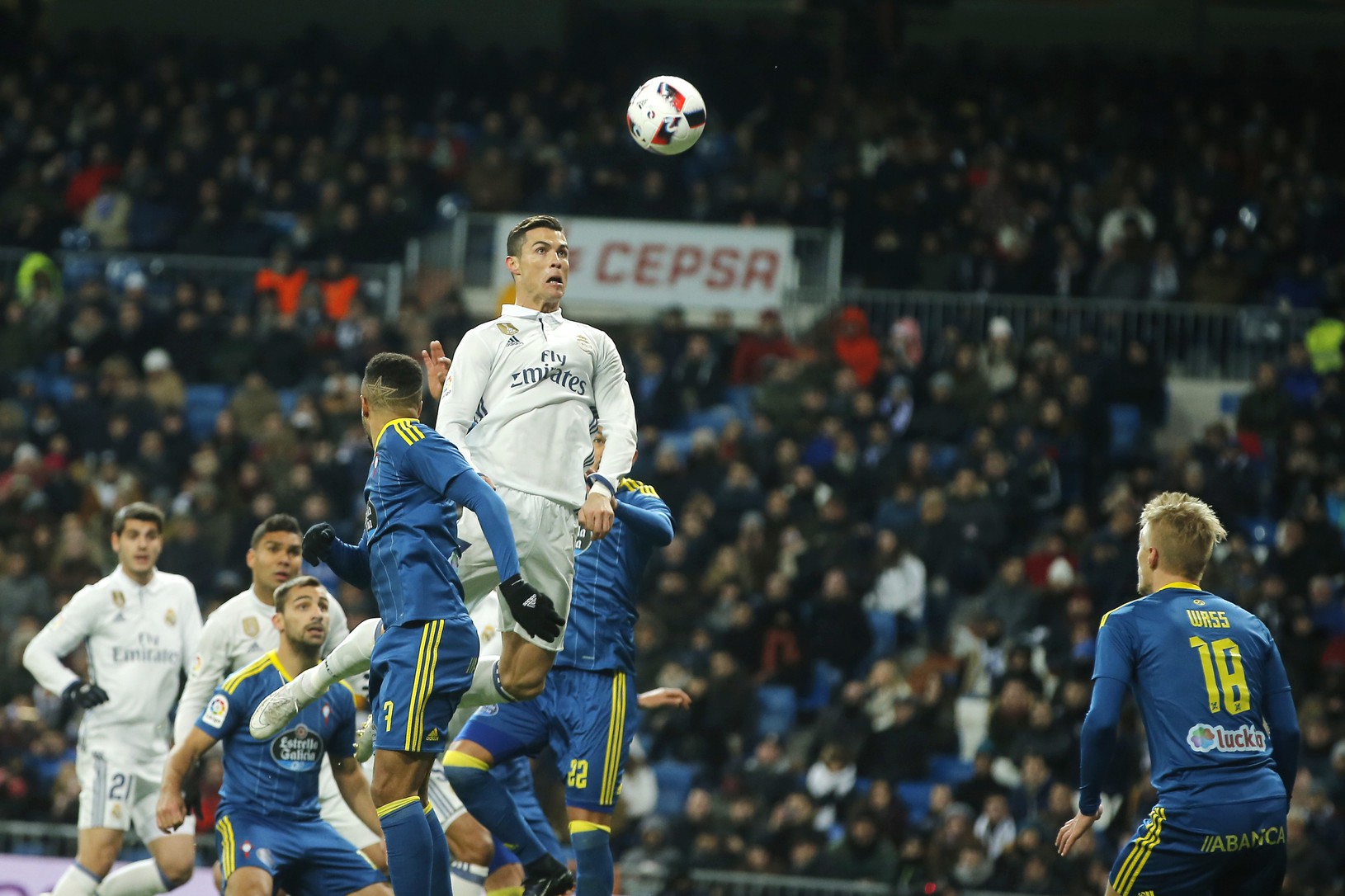 Cristiano Ronaldo vo vzdušnom