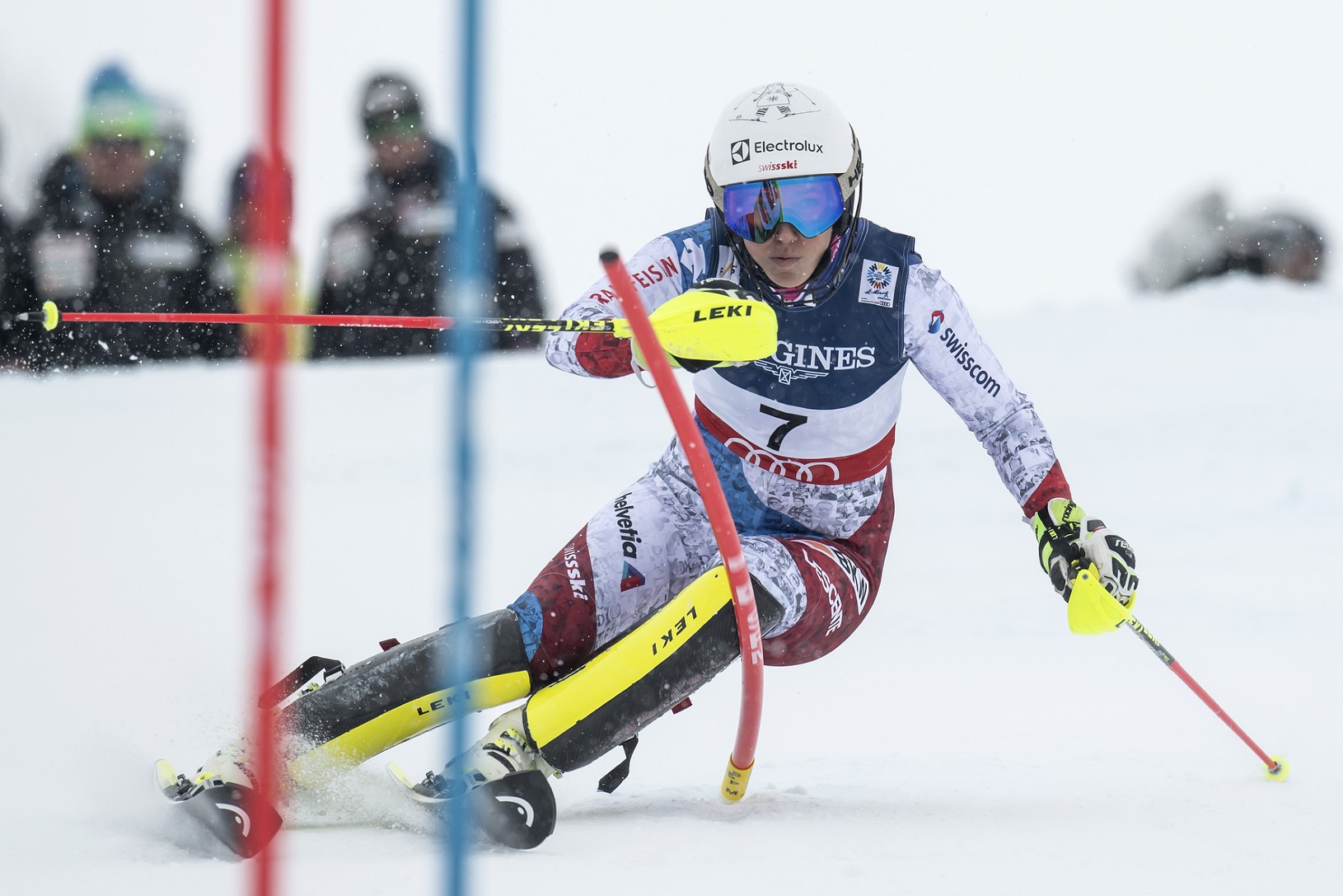 Švajčiarska lyžiarka Wendy Holdenerová