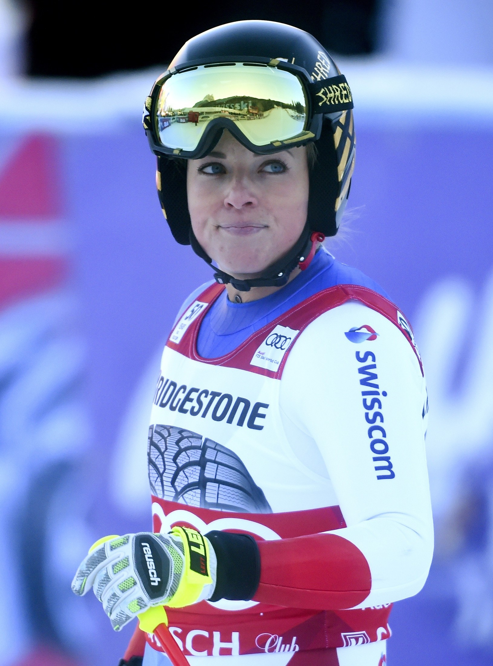 Švajčiarska zjazdárka Lara Gutová