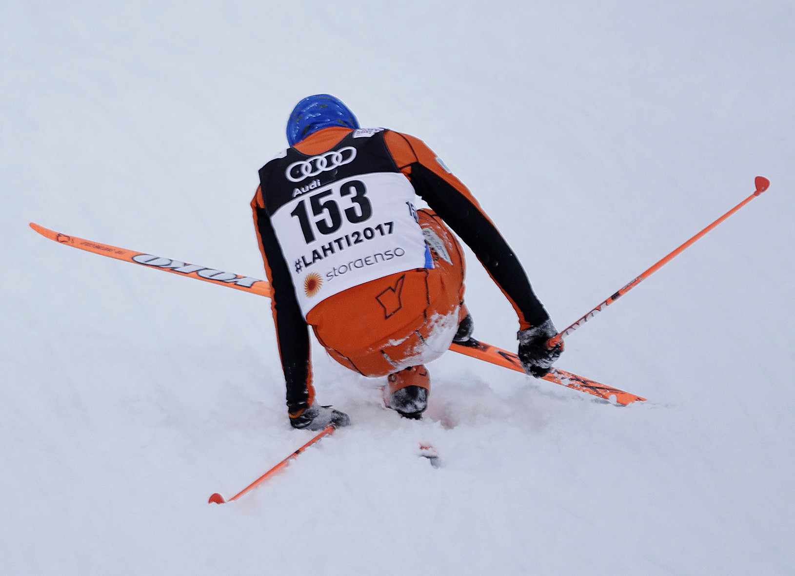 Venezuelský bežec na lyžiach