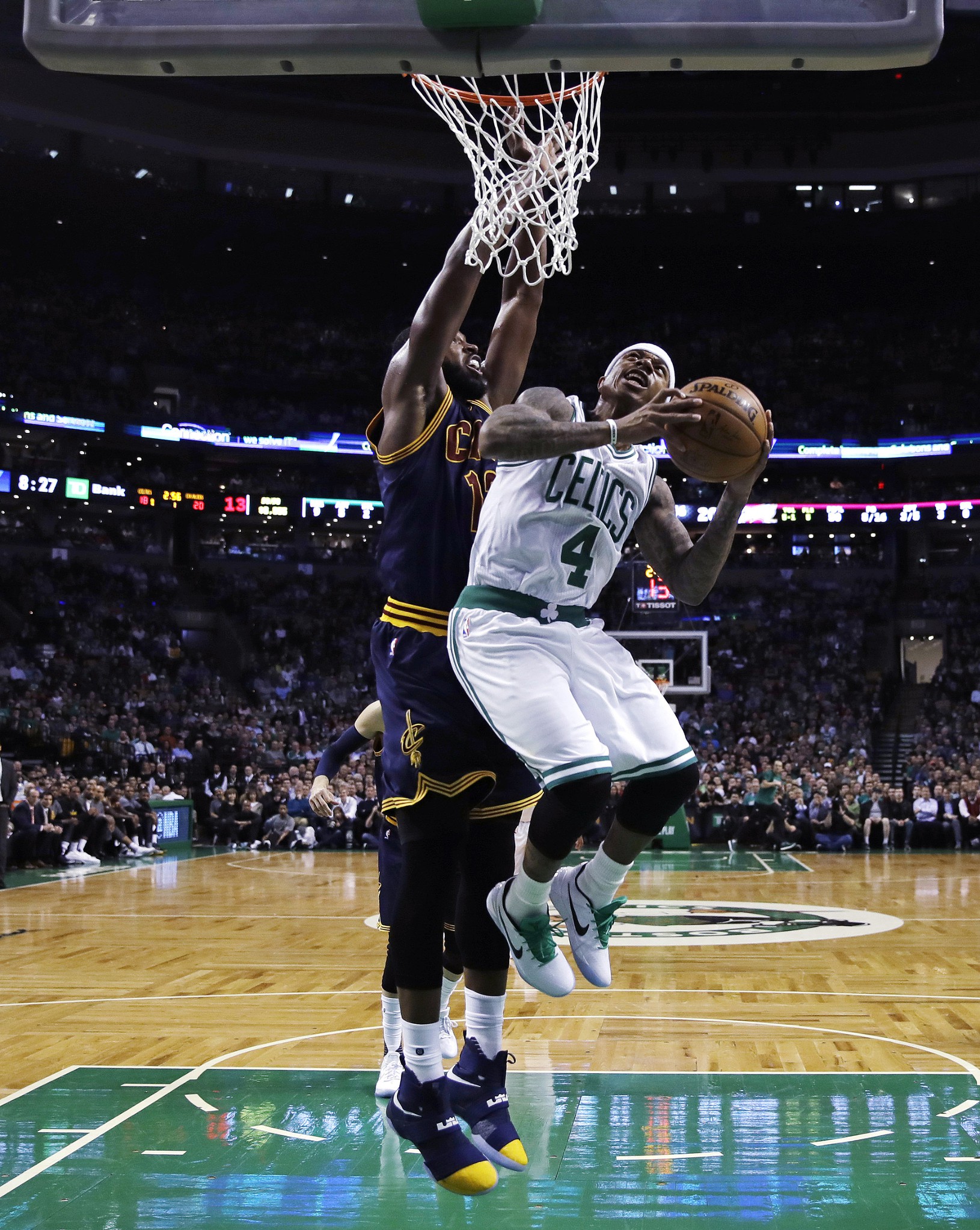 Hráč Bostonu Celtics Isaiah