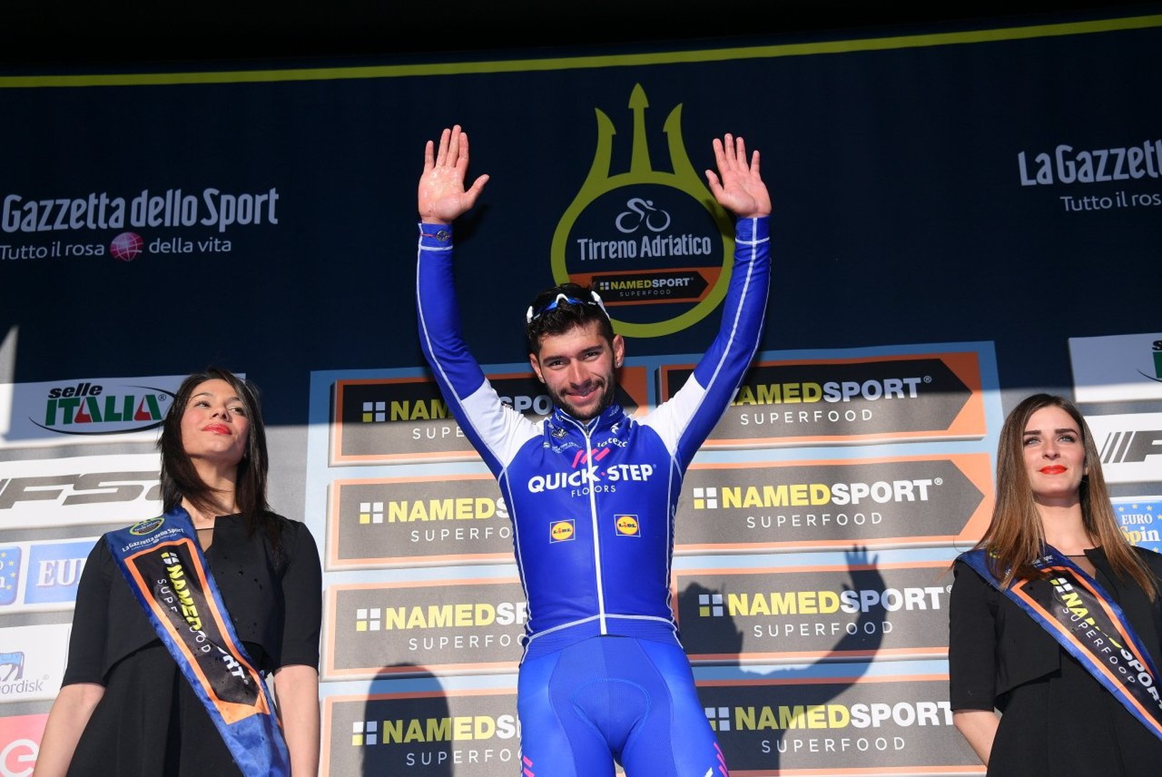 Fernando Gaviria na stupni