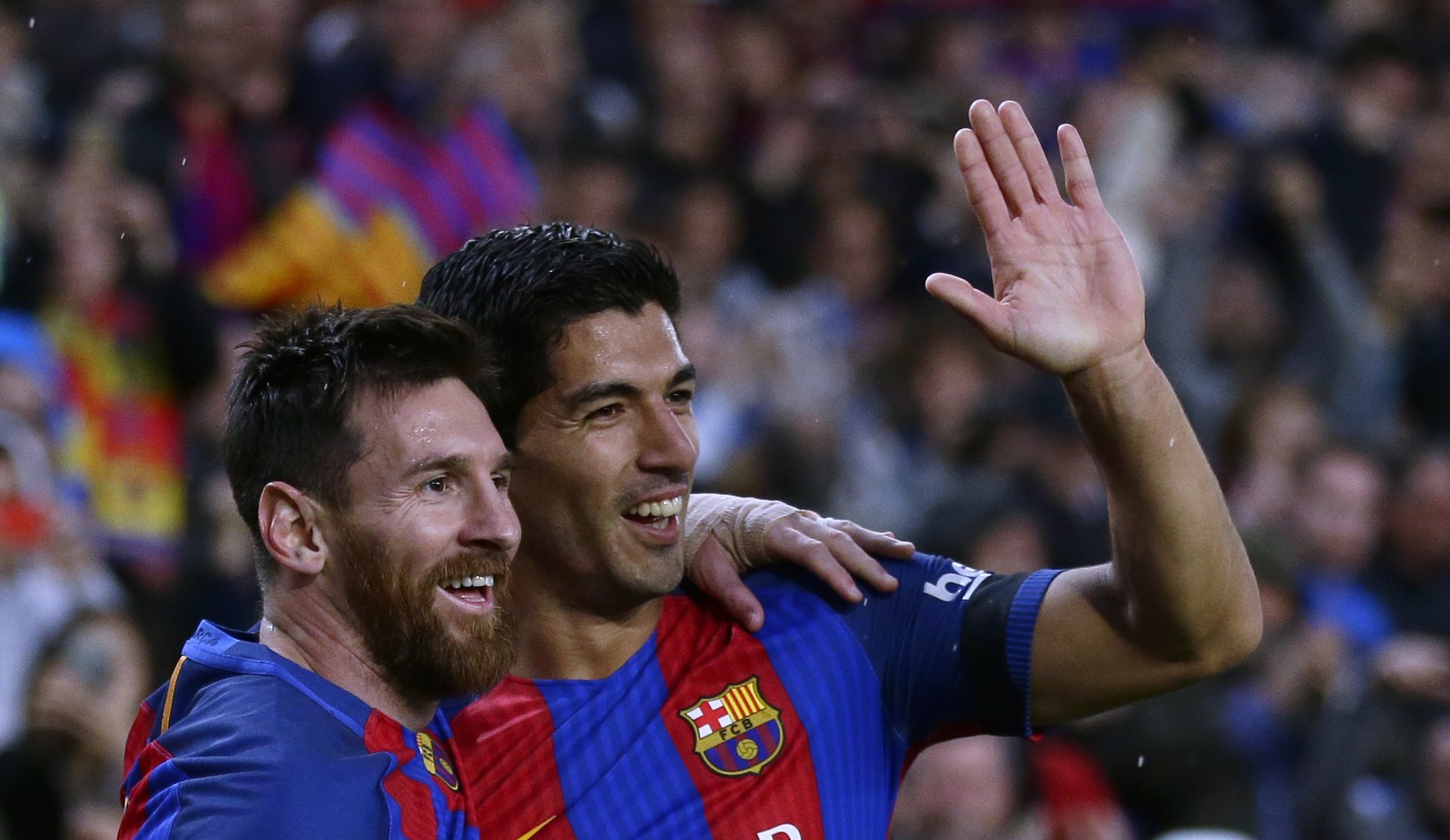 Lionel Messi oslavuje so