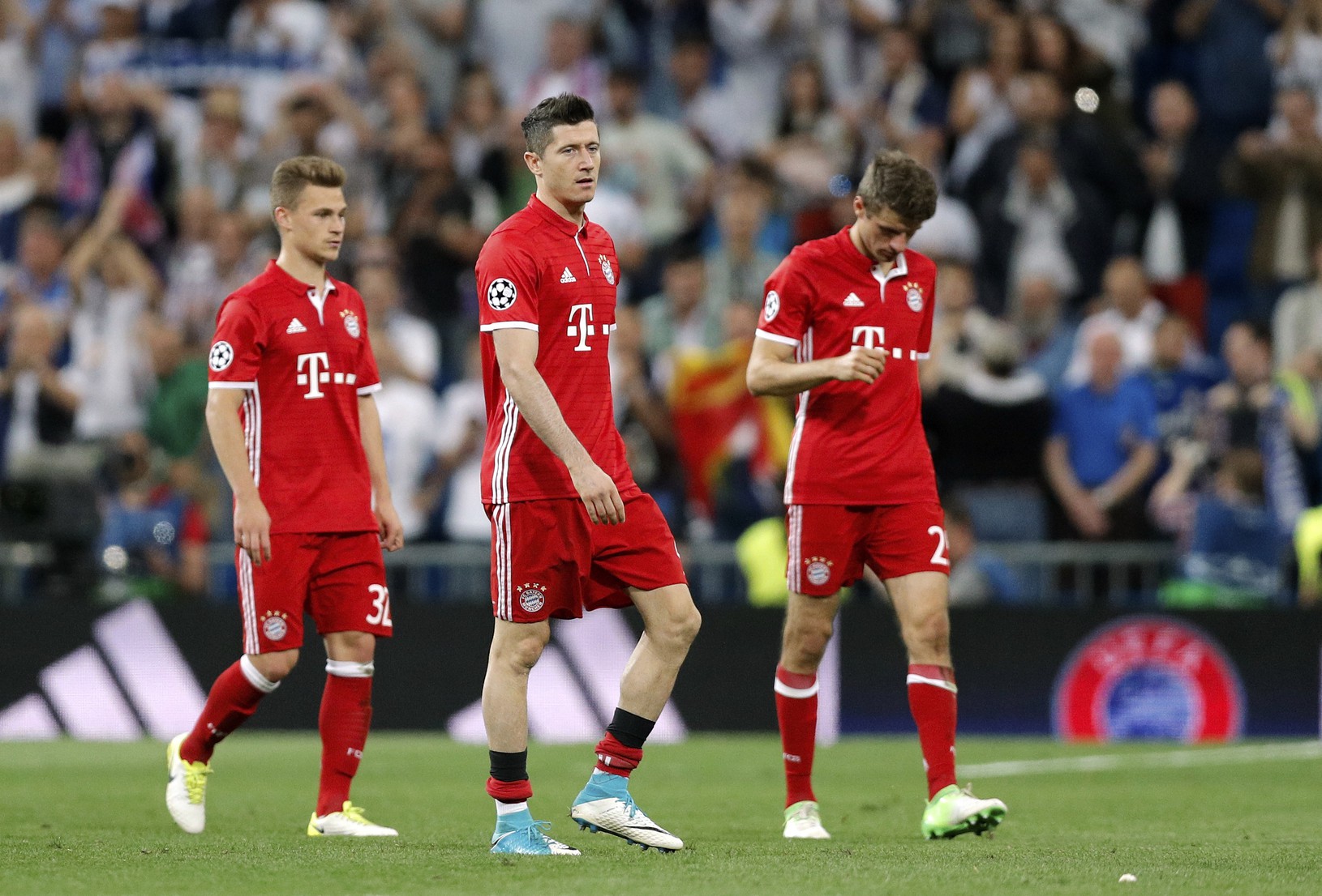 Smutní hráči Bayernu Mníchov