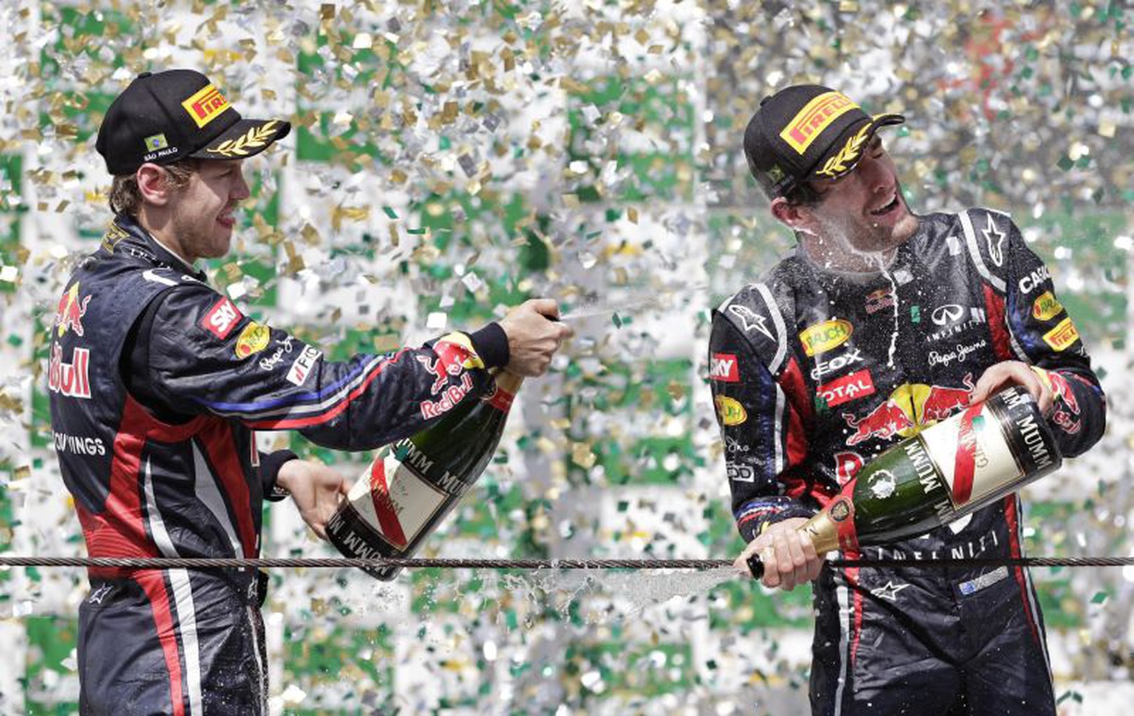Sebastian Vettel a Mark