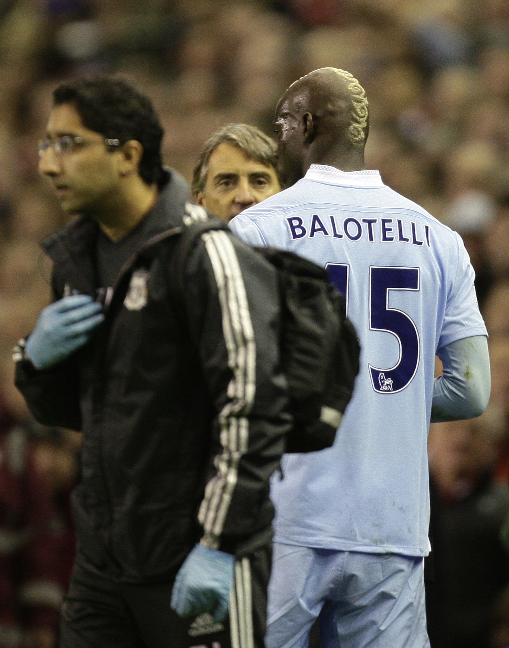 Mario Balotelli a Roberto