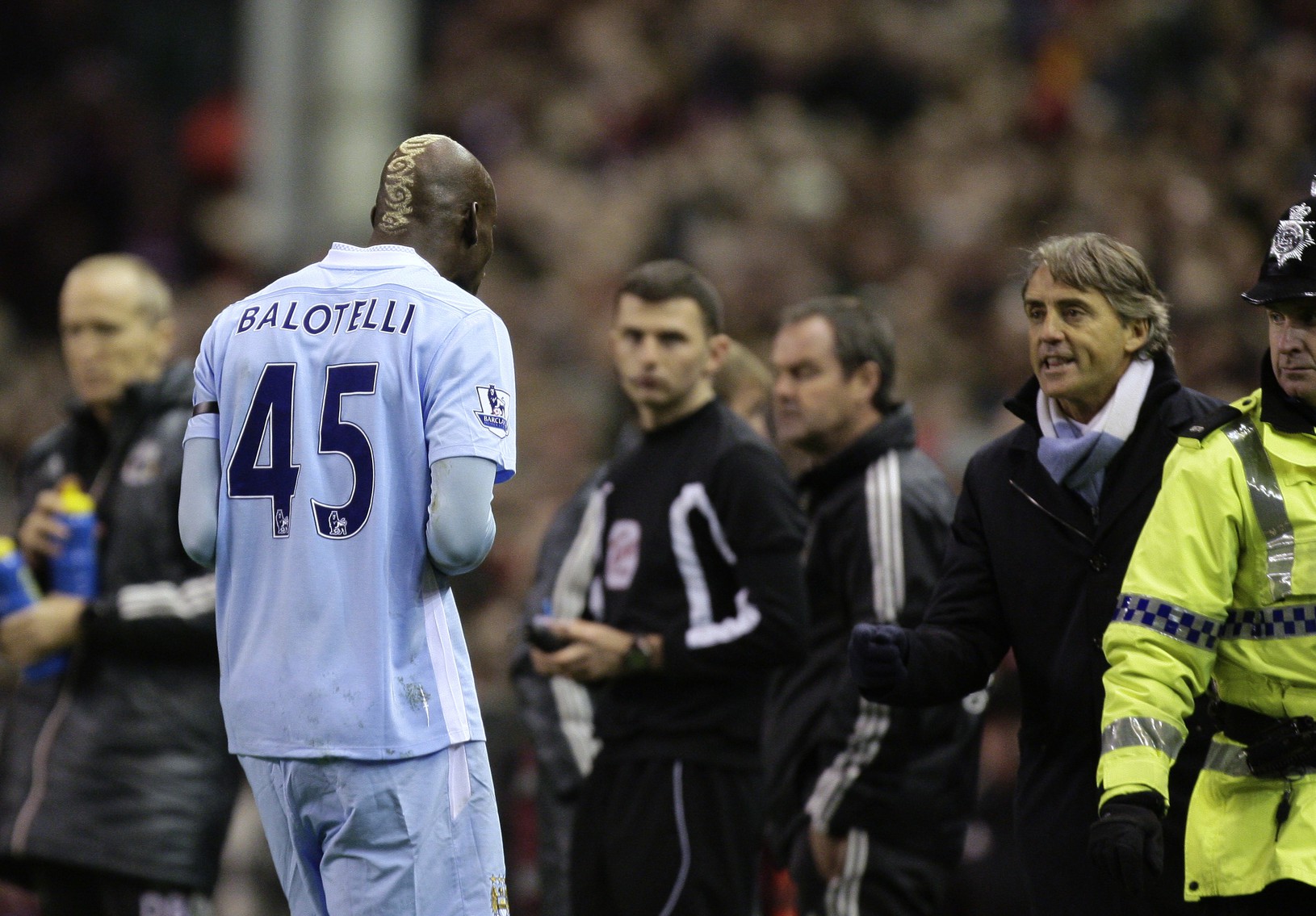 Mario Balotelli a Roberto