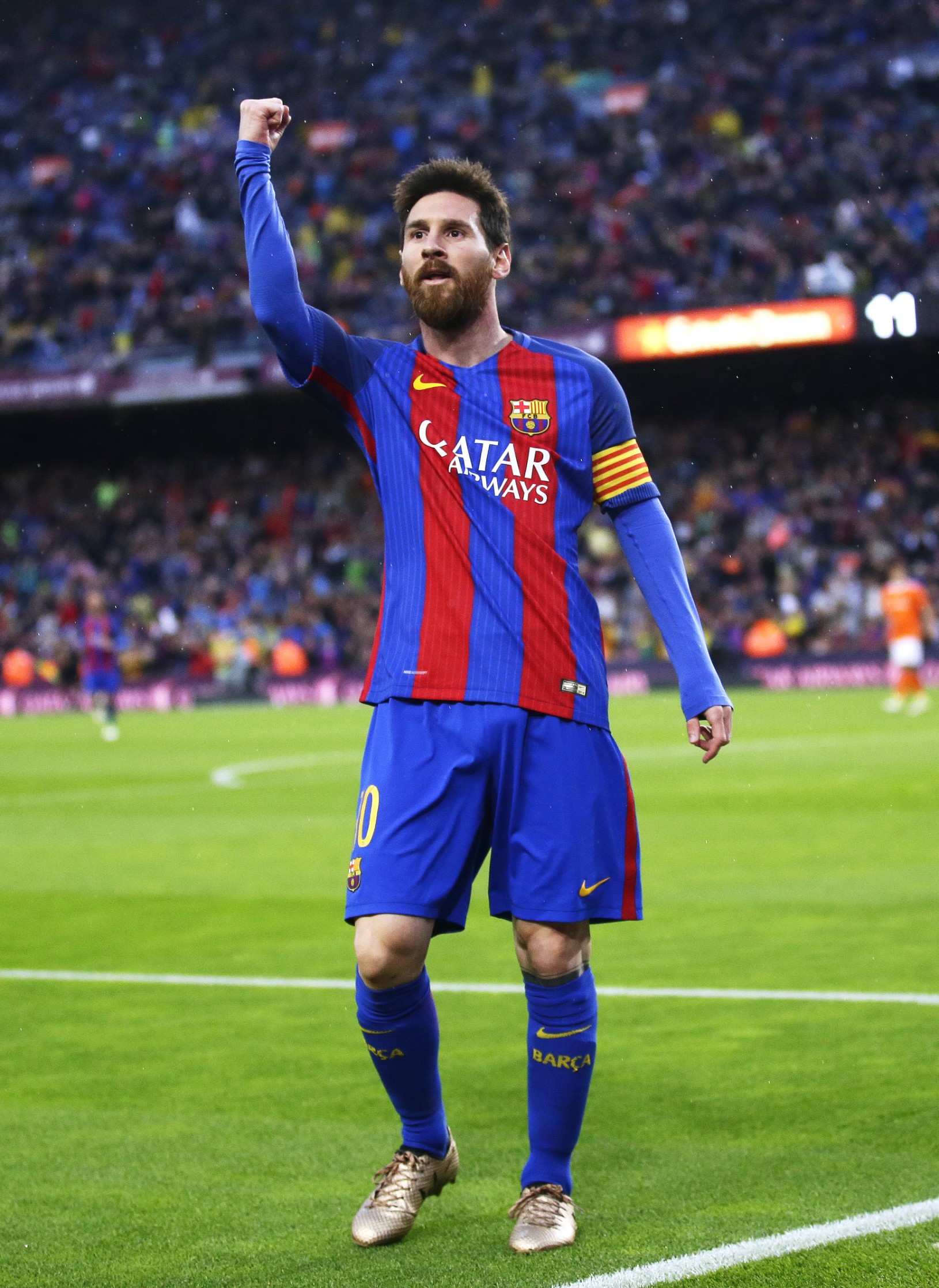 Lionel Messi sa teší