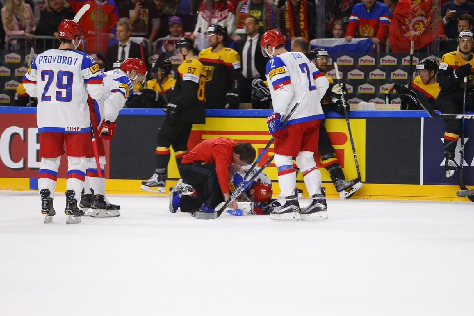Sergej Moziakin sa zranil