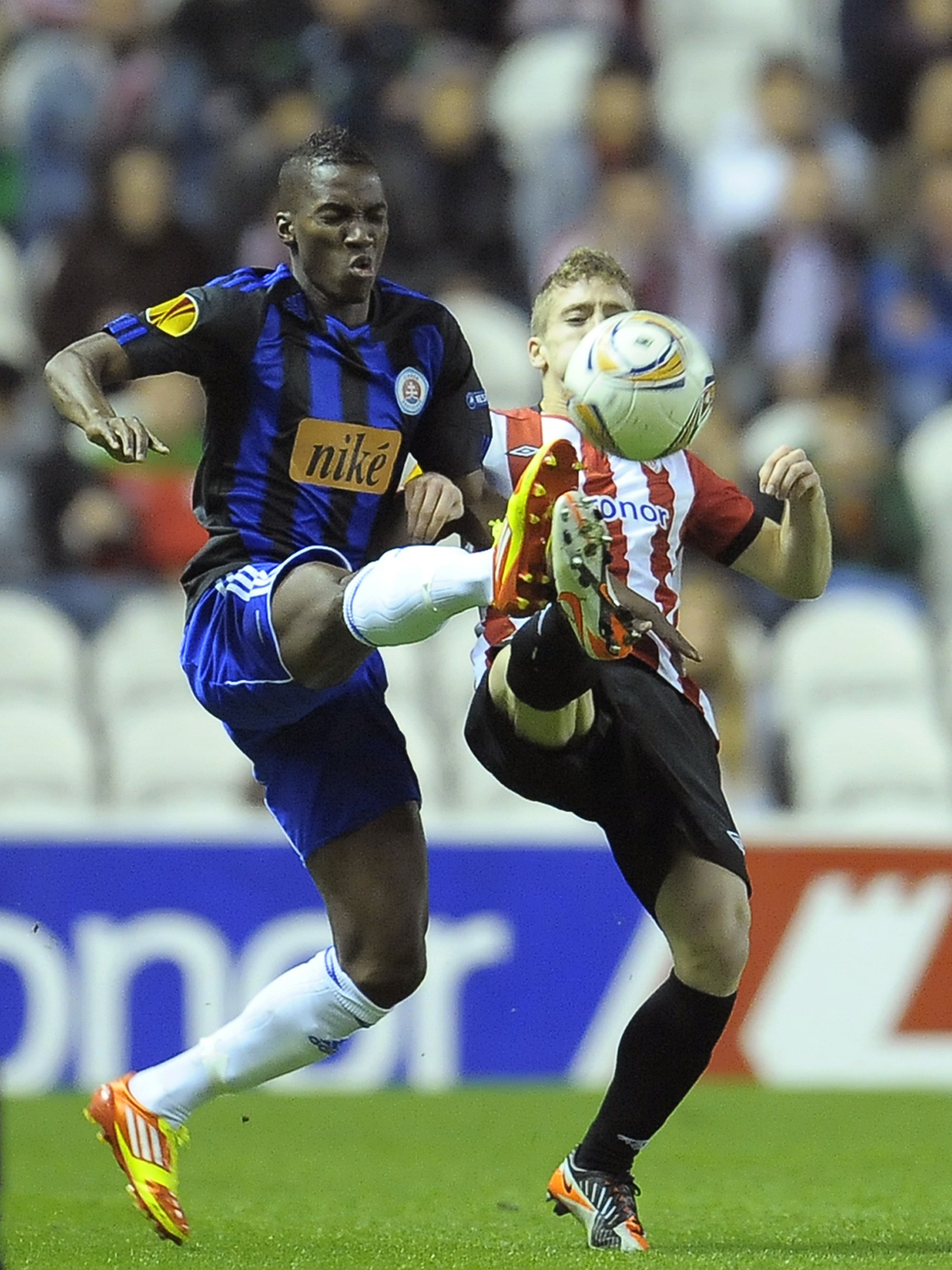 Iker Muniain a Mamadou