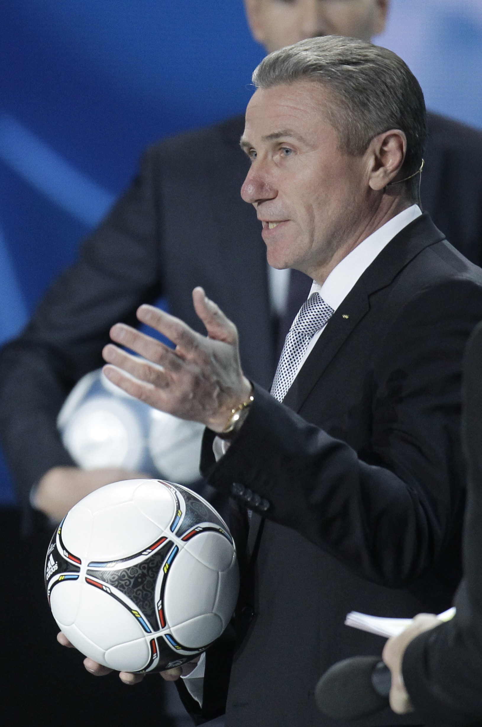 Loptu predstavil Sergey Bubka