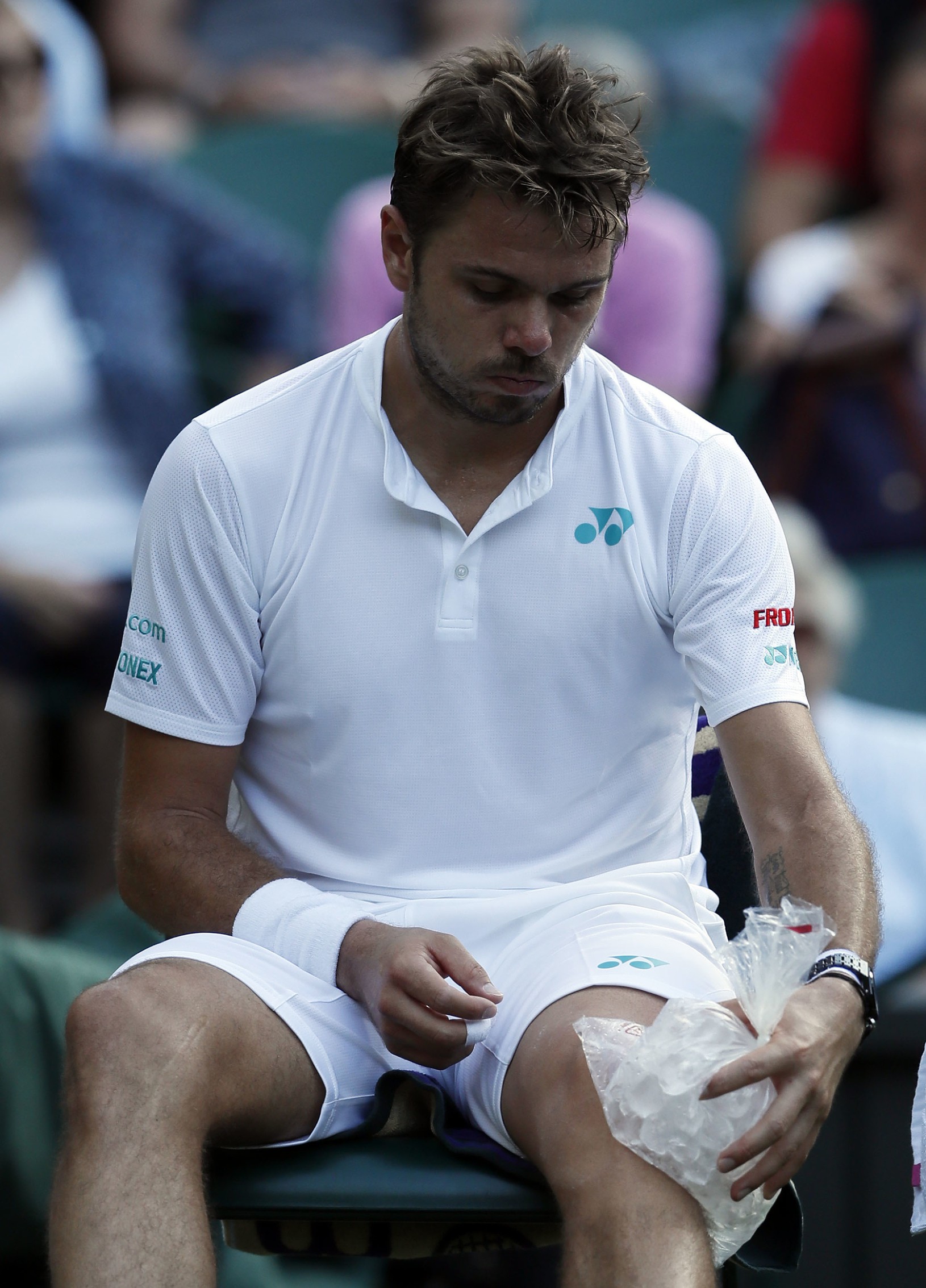 Stan Wawrinka si chladí