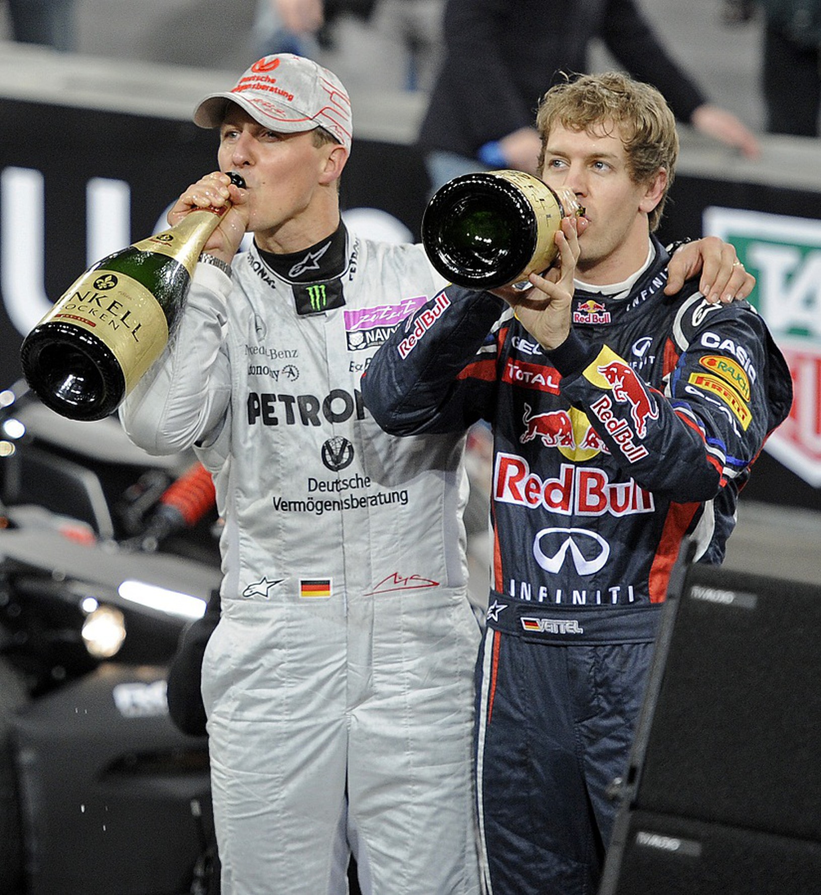 Sebastian Vettel a Michael