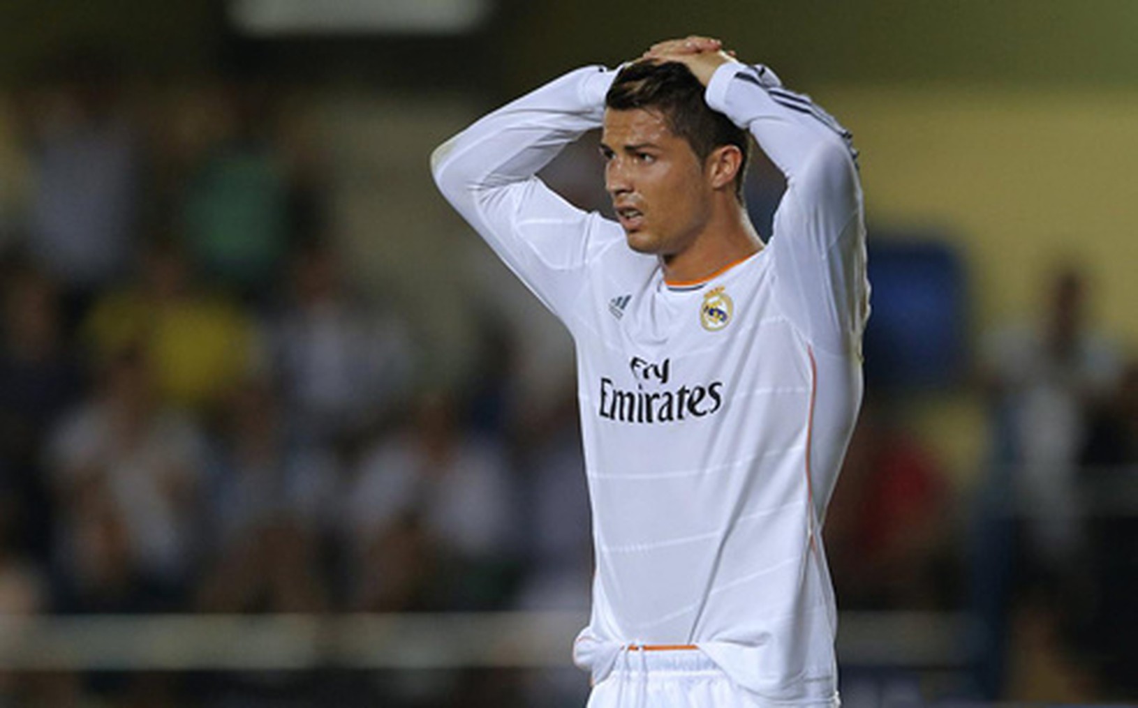 Frustrovaný Cristiano Ronaldo
