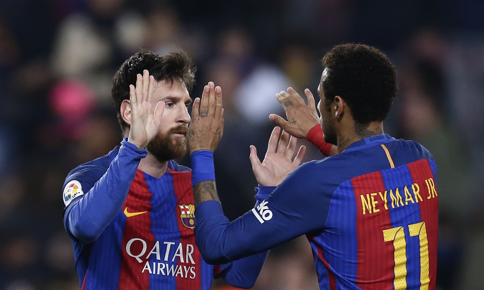Lionel Messi a Neymar