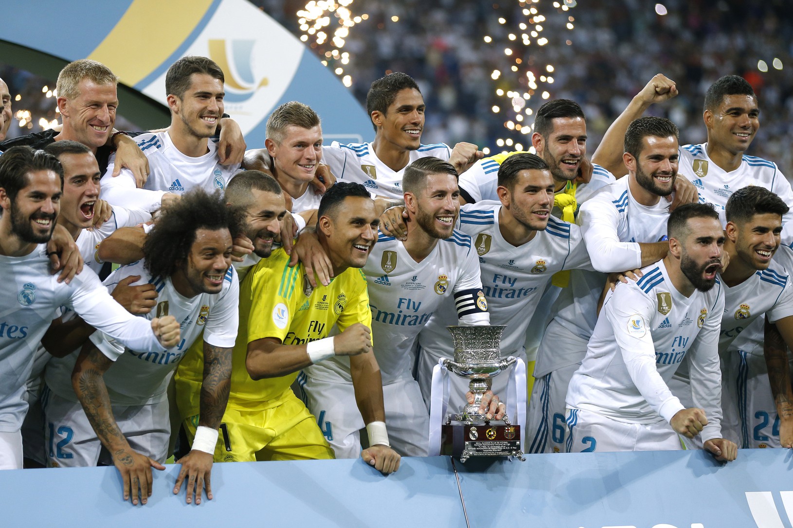 Hráči Realu Madrid triumfovali