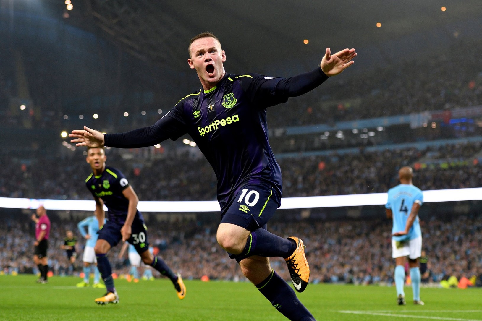 Wayne Rooney sa raduje