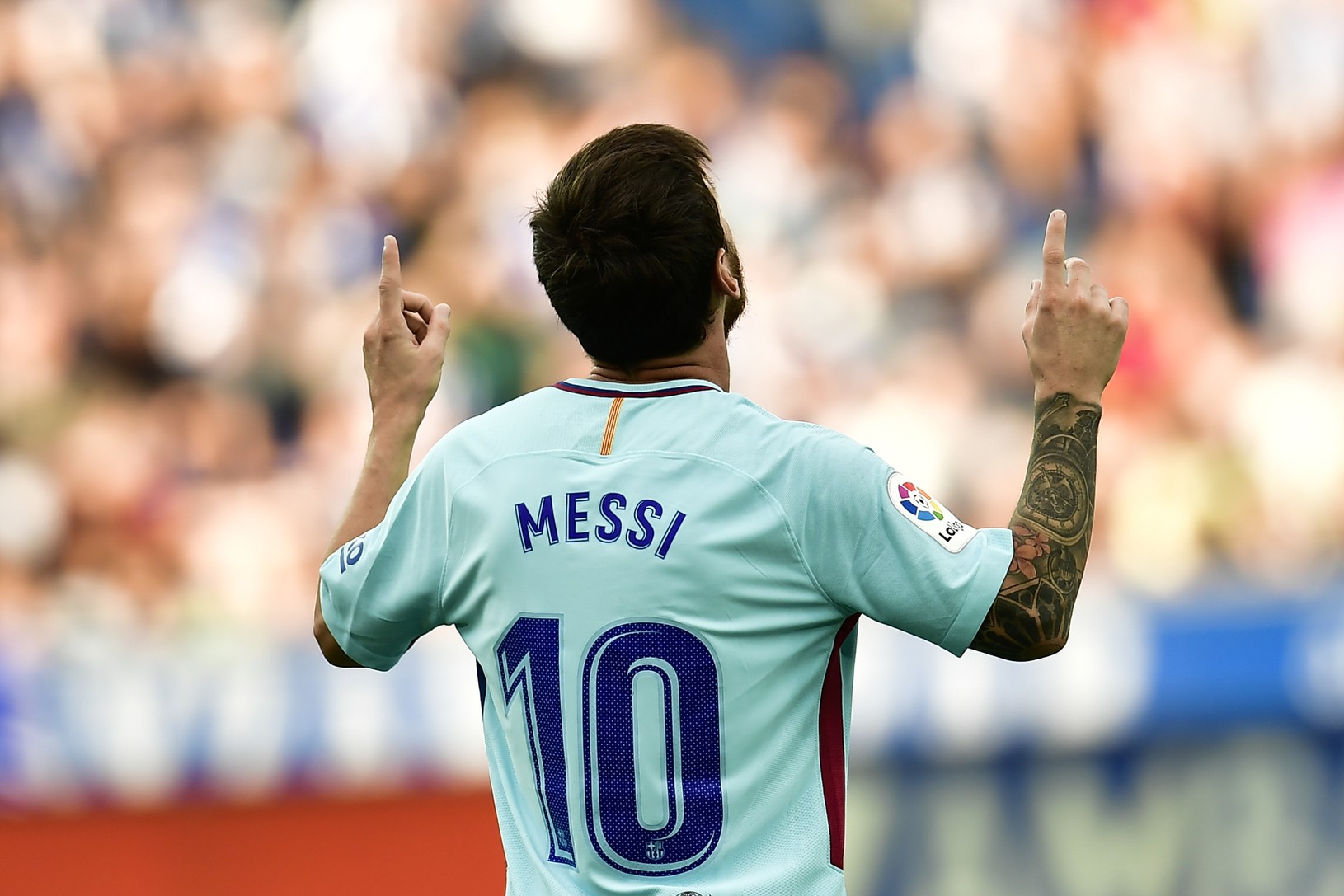 Lionel Messi strelil v