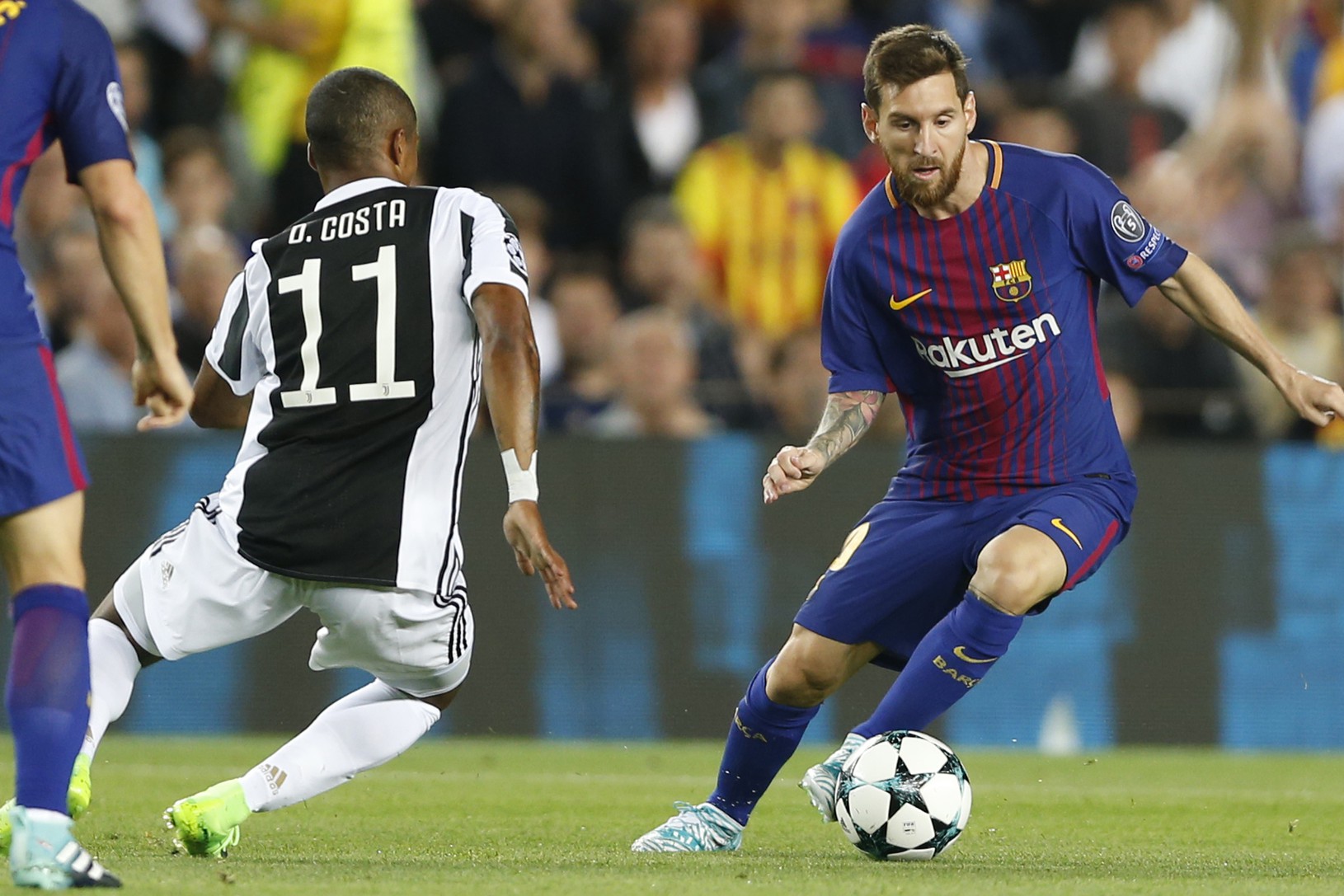 Lionel Messi a Douglas