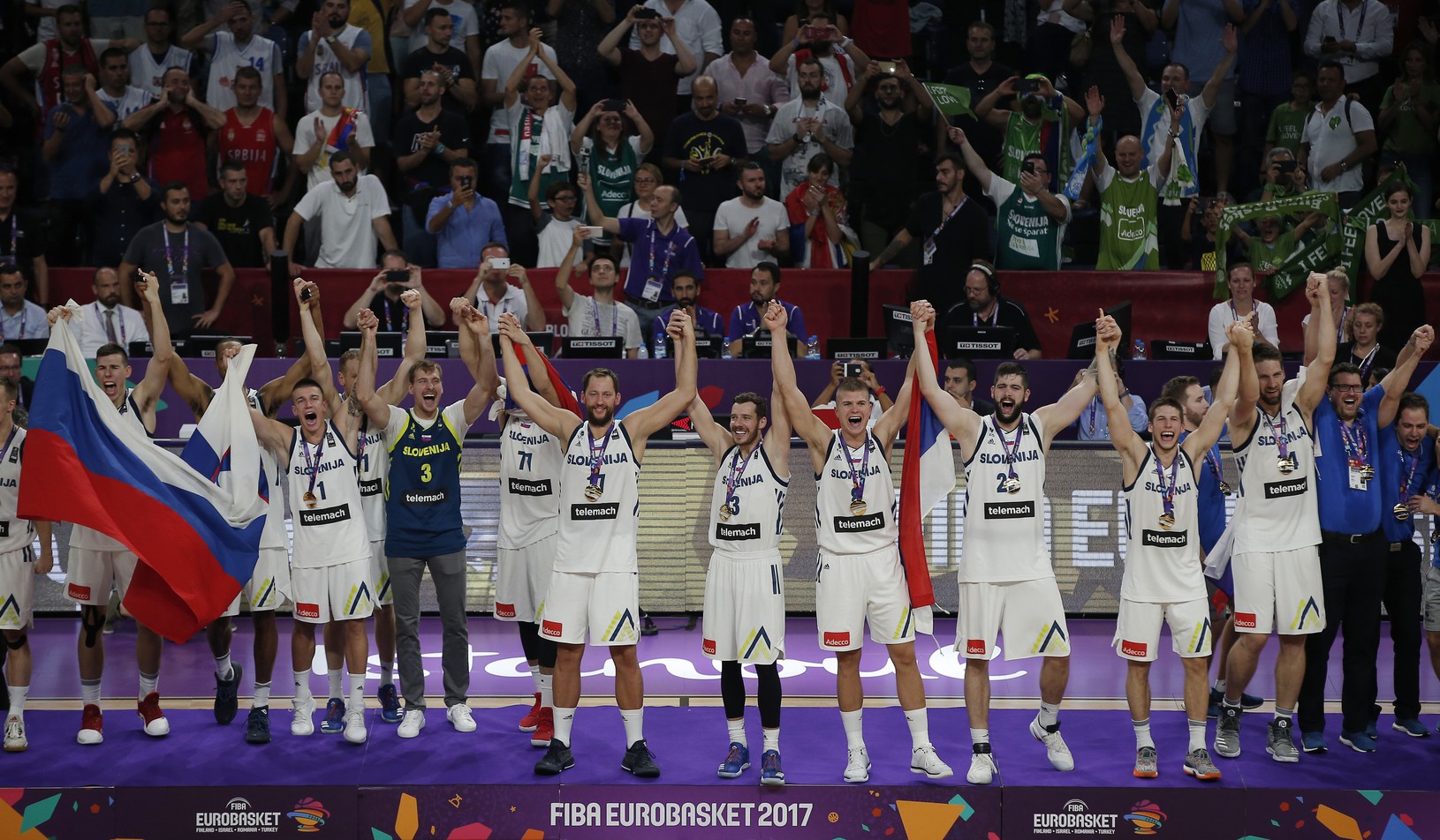 Basketbalisti Slovinska so zlatými