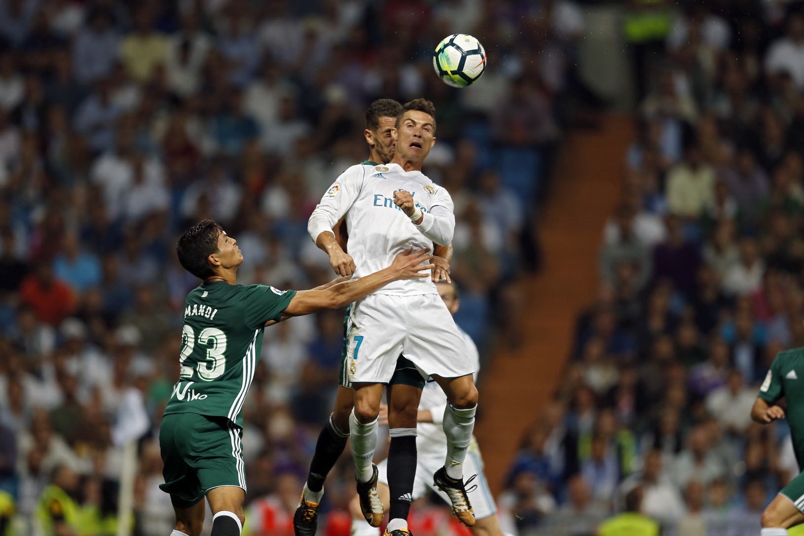 Cristiano Ronaldo vo vzdušnom
