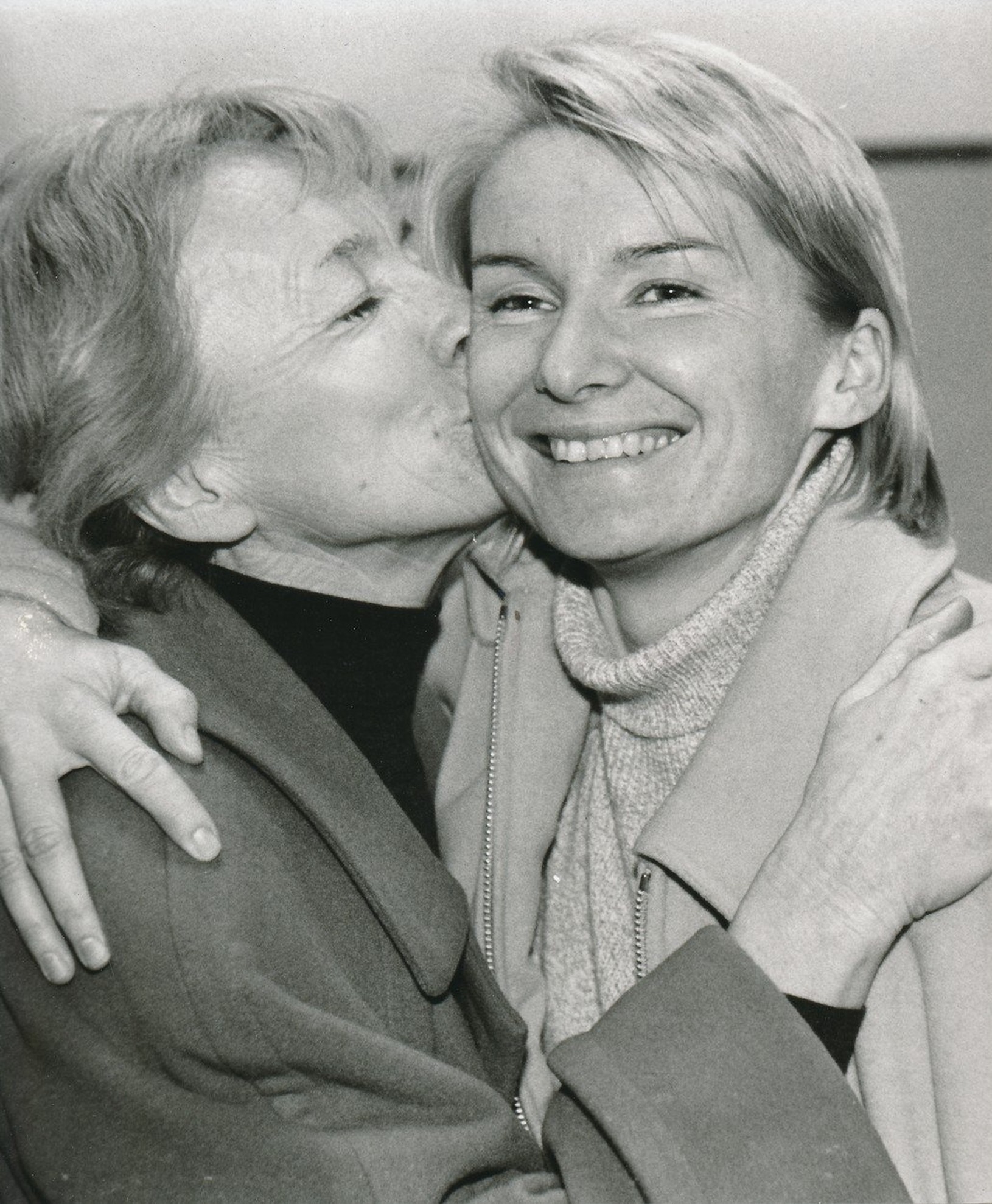 Jana Novotná s maminkou