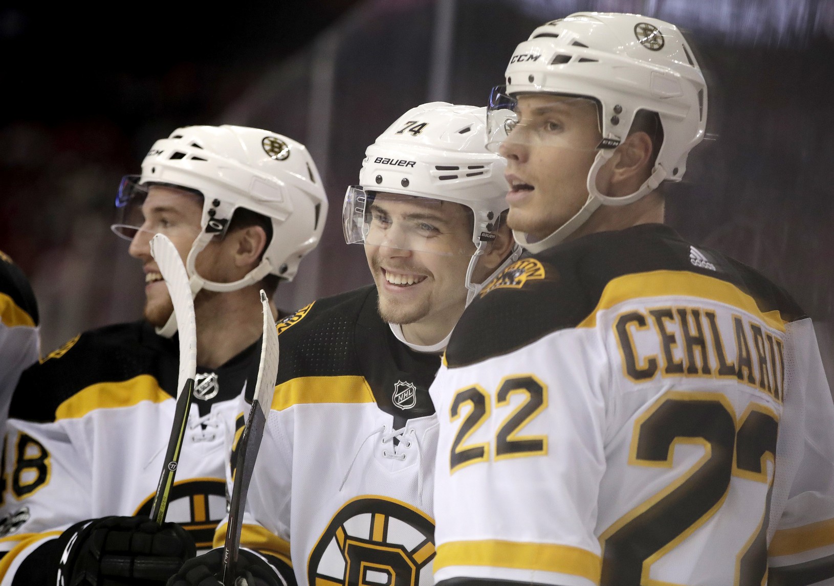 Hráči Bruins sa radujú