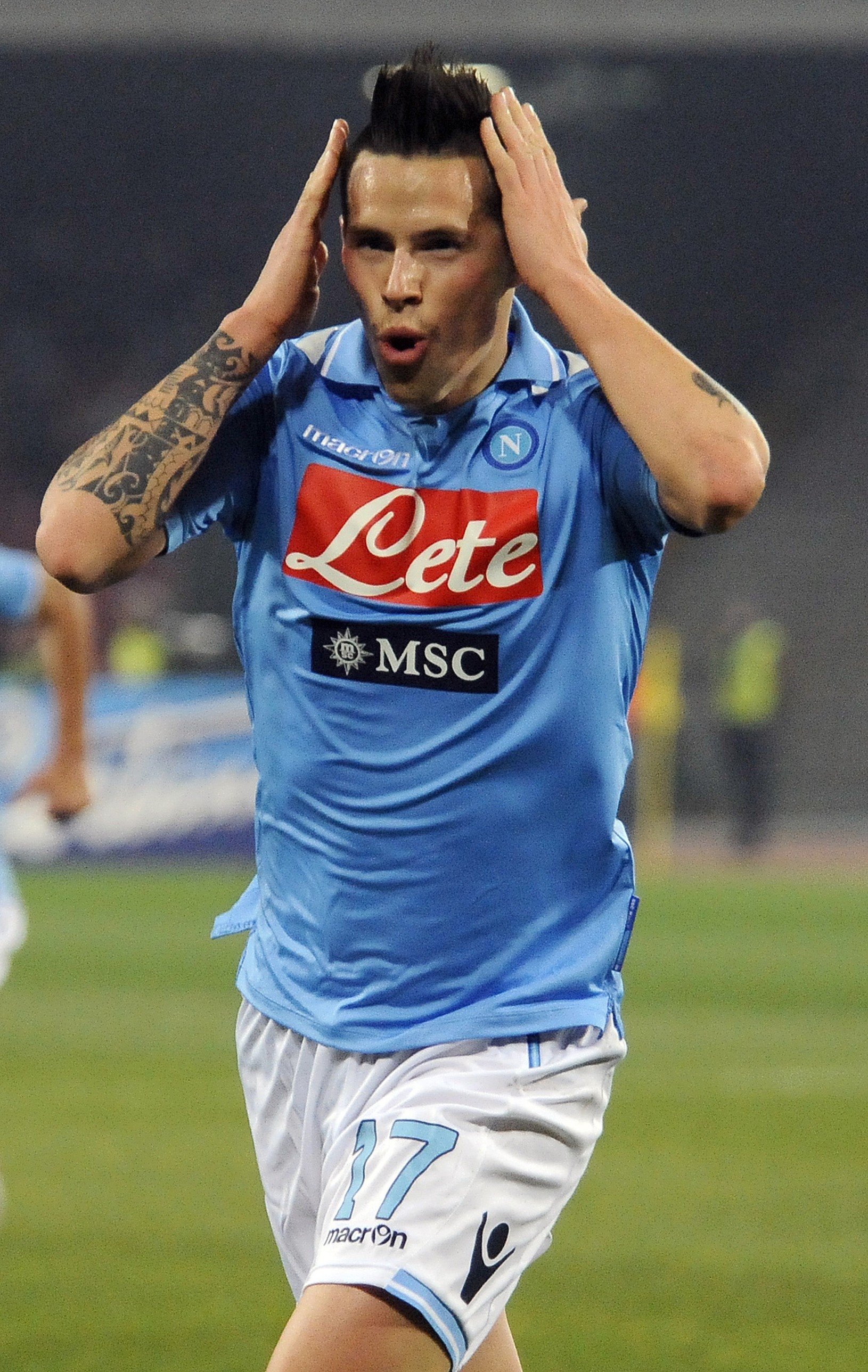 Marek Hamšík pri úprave