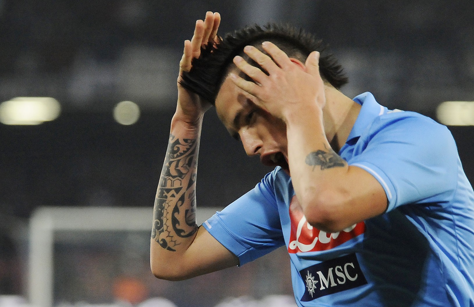 Marek Hamšík pri úprave
