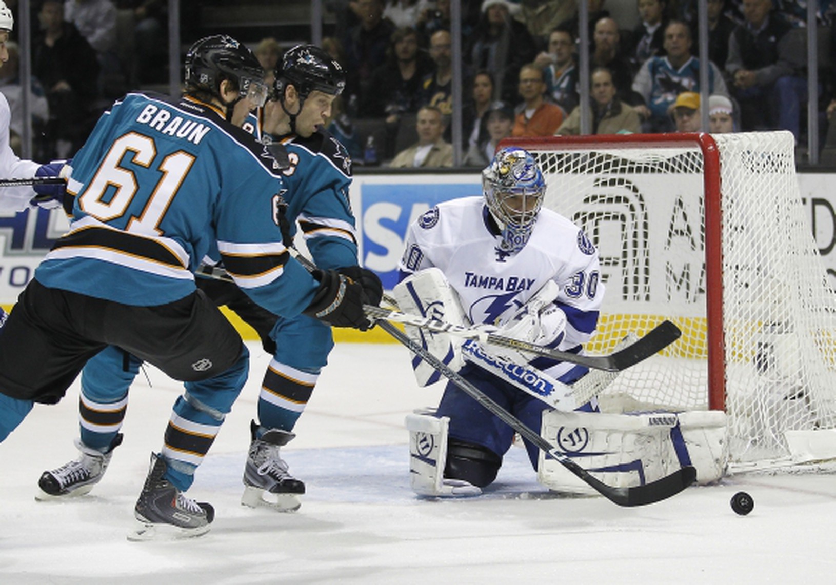 Joe Thornton a Justi