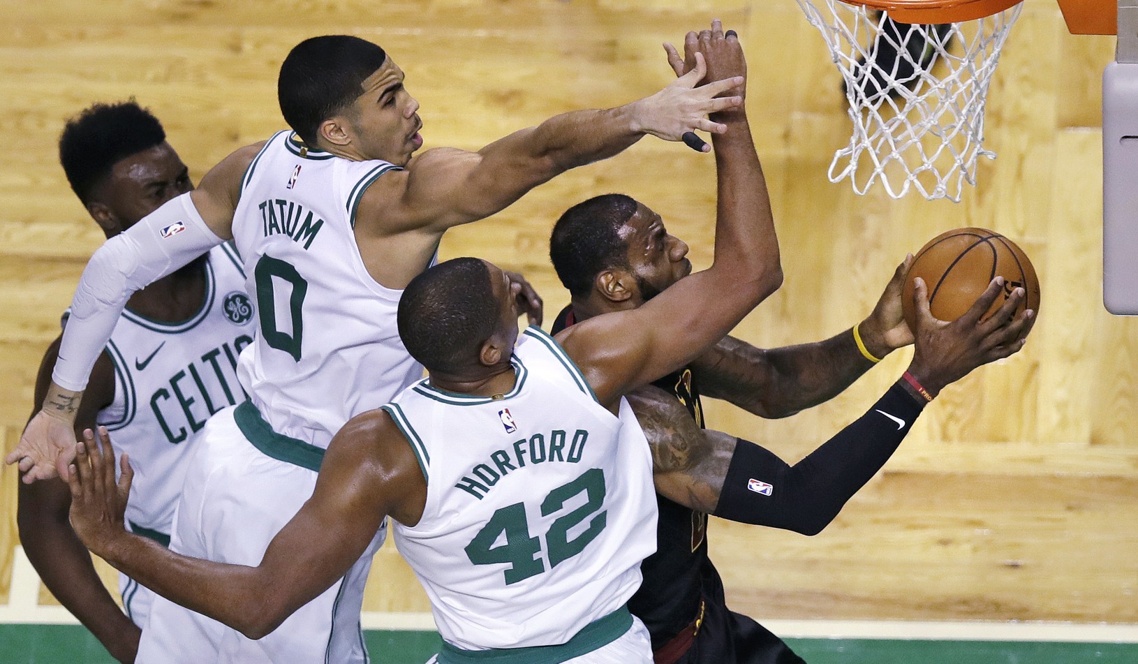 Hráči Bostonu Celtics Jayson