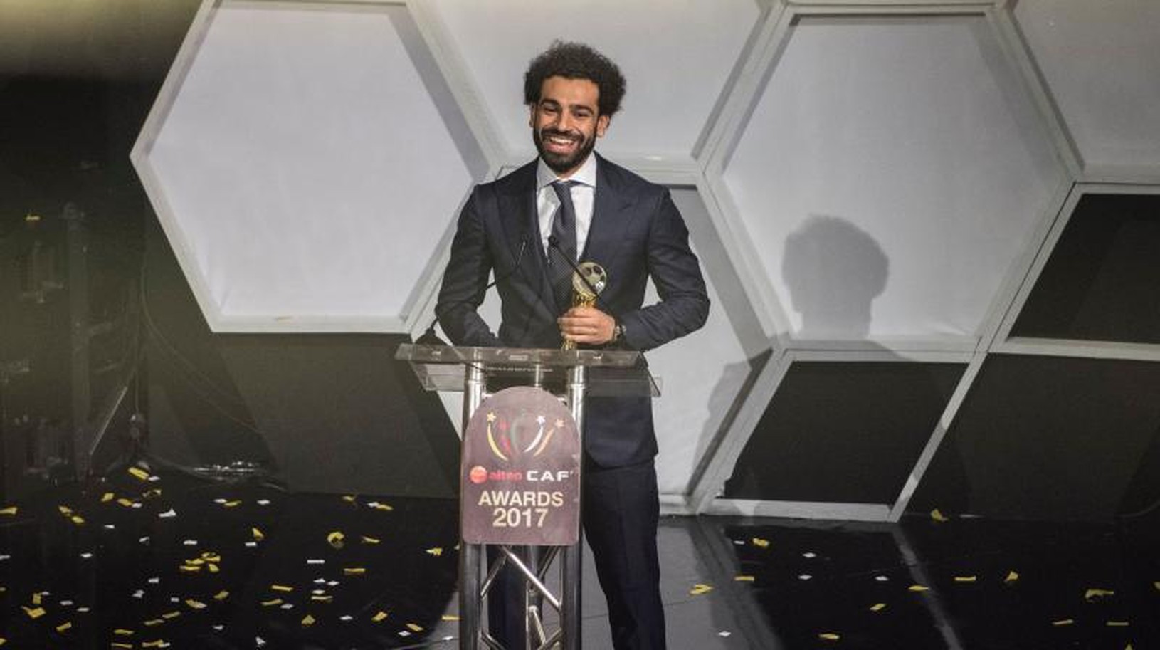 Mohamed Salah s ocenením