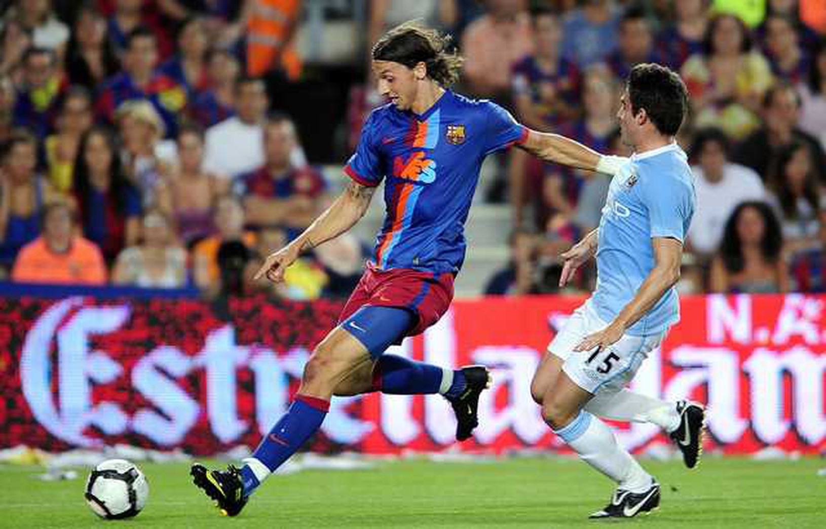 Manchester City, Barcelona, 19.8.2009