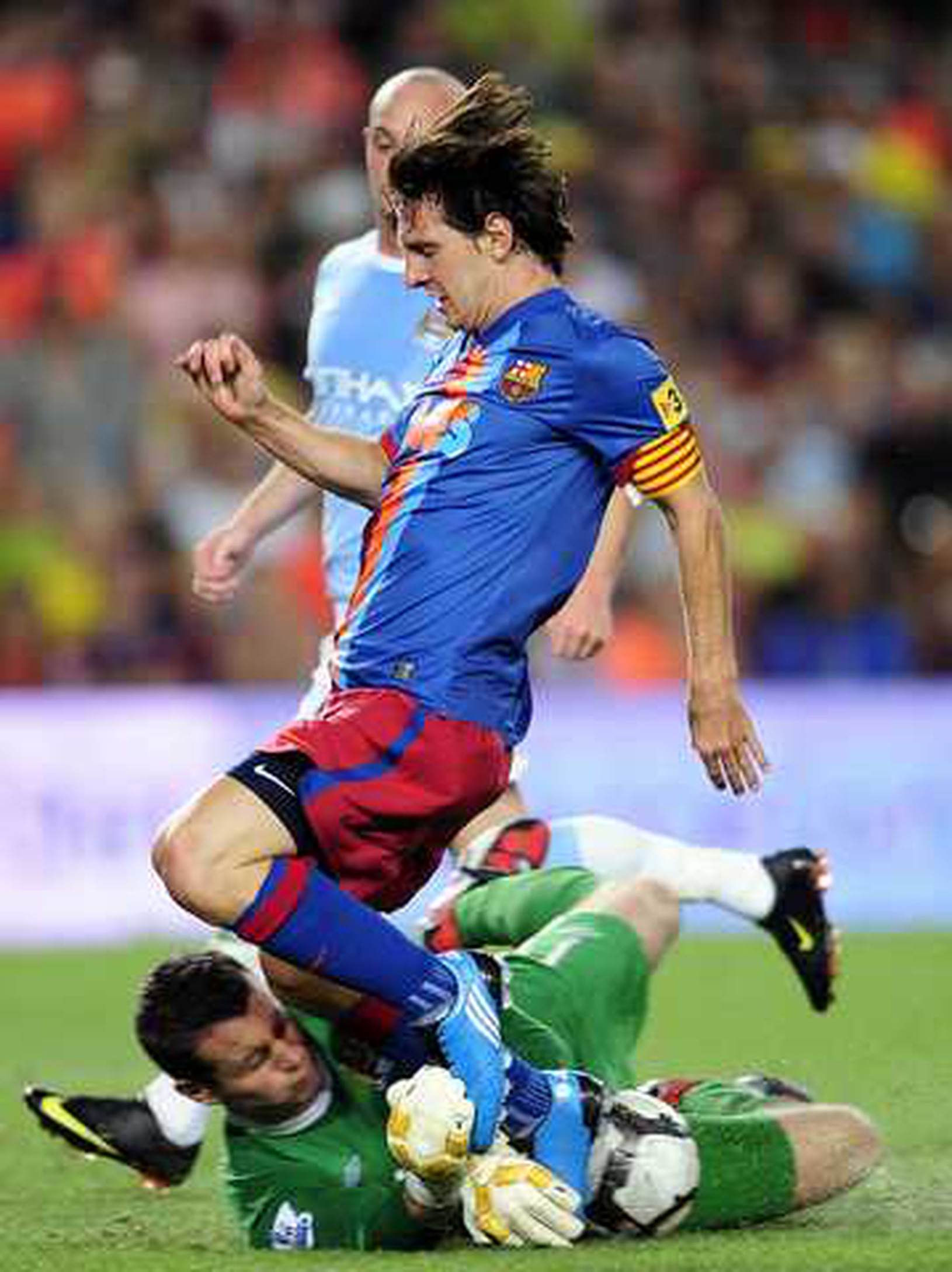 Manchester City, Barcelona, 19.8.2009