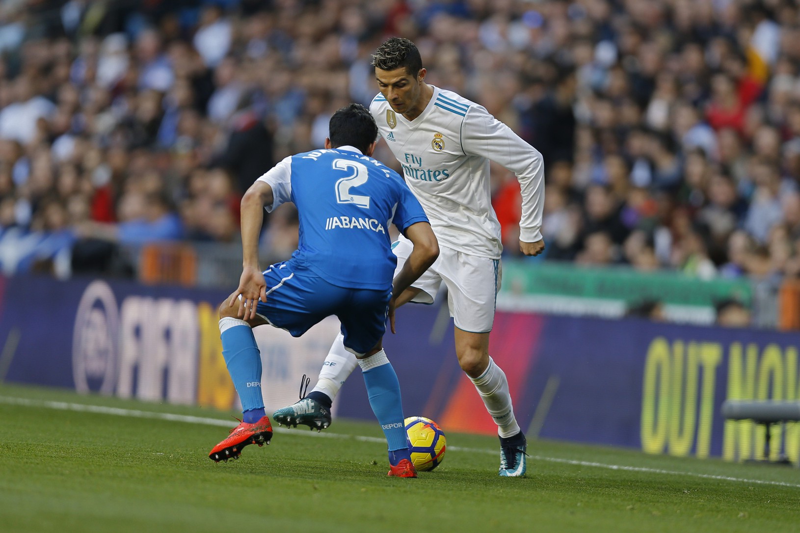 Cristiano Ronaldo a Juanfran