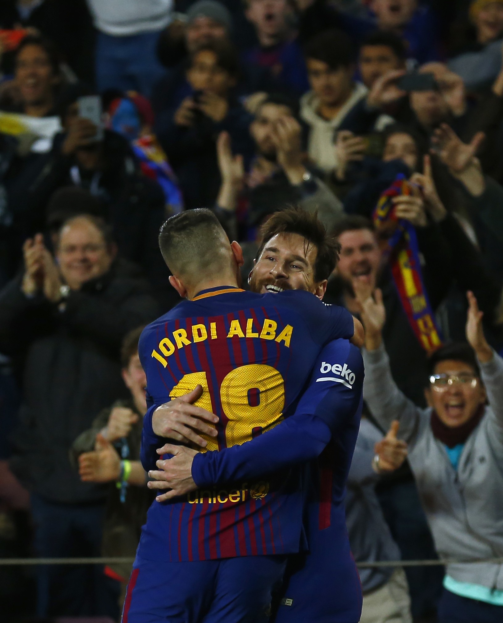 Lionel Messi a Jordi