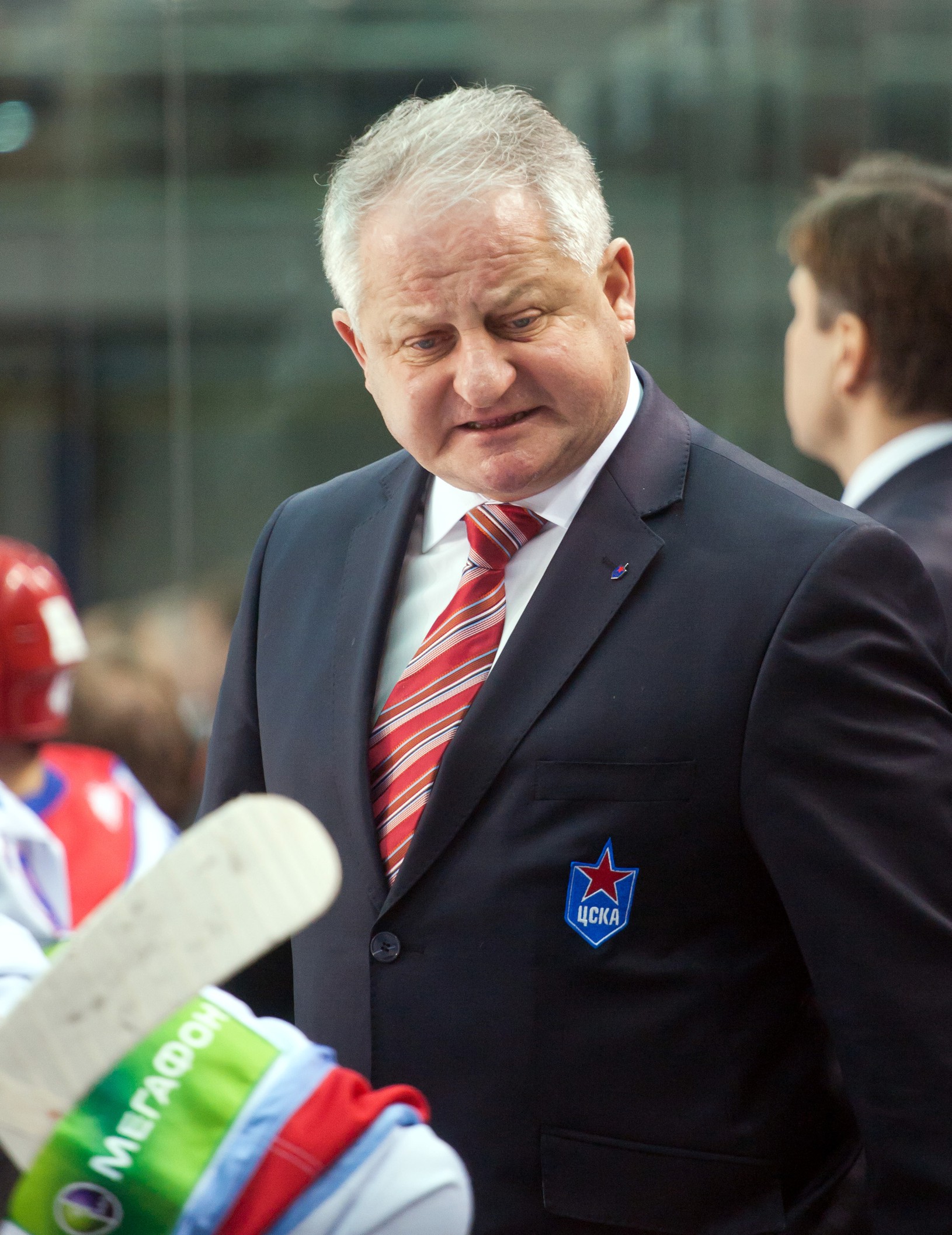 Tréner CSKA Július Šupler