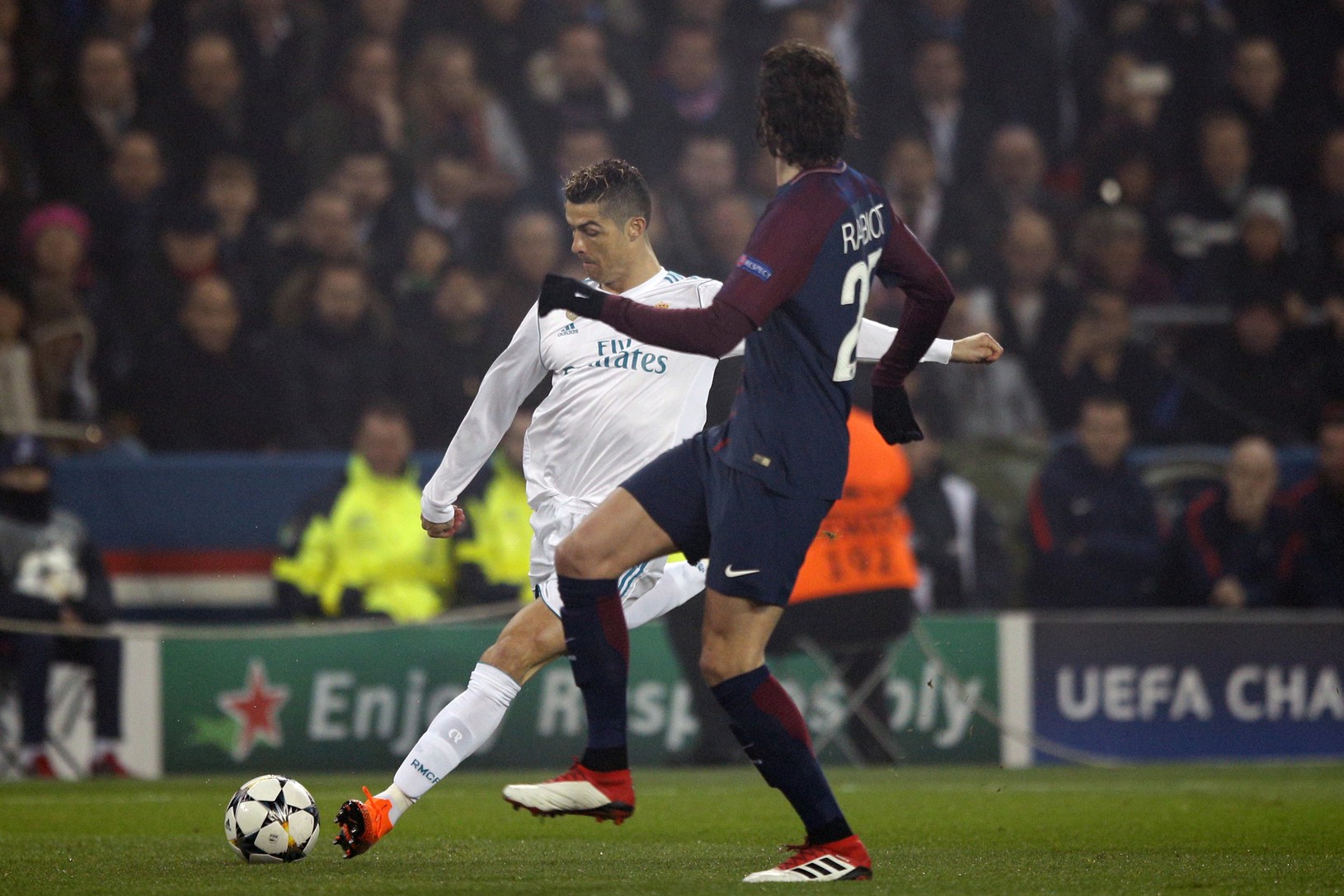 Cristiano Ronaldo a Adrien