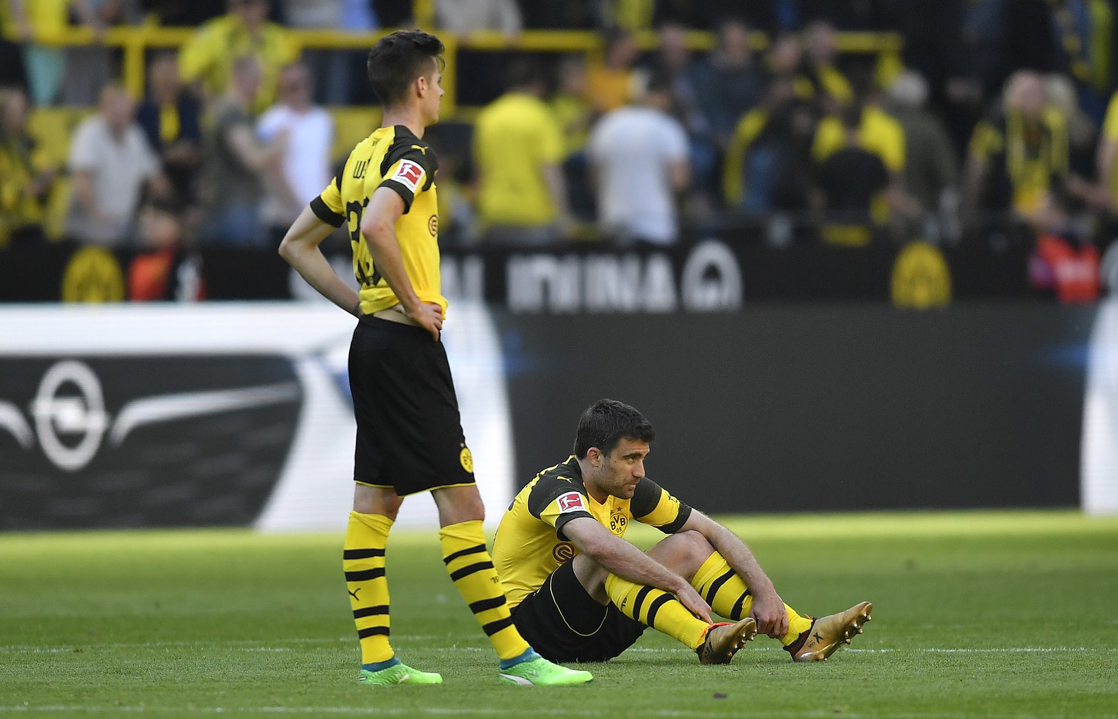 Sklamaní hráči Dortmundu
