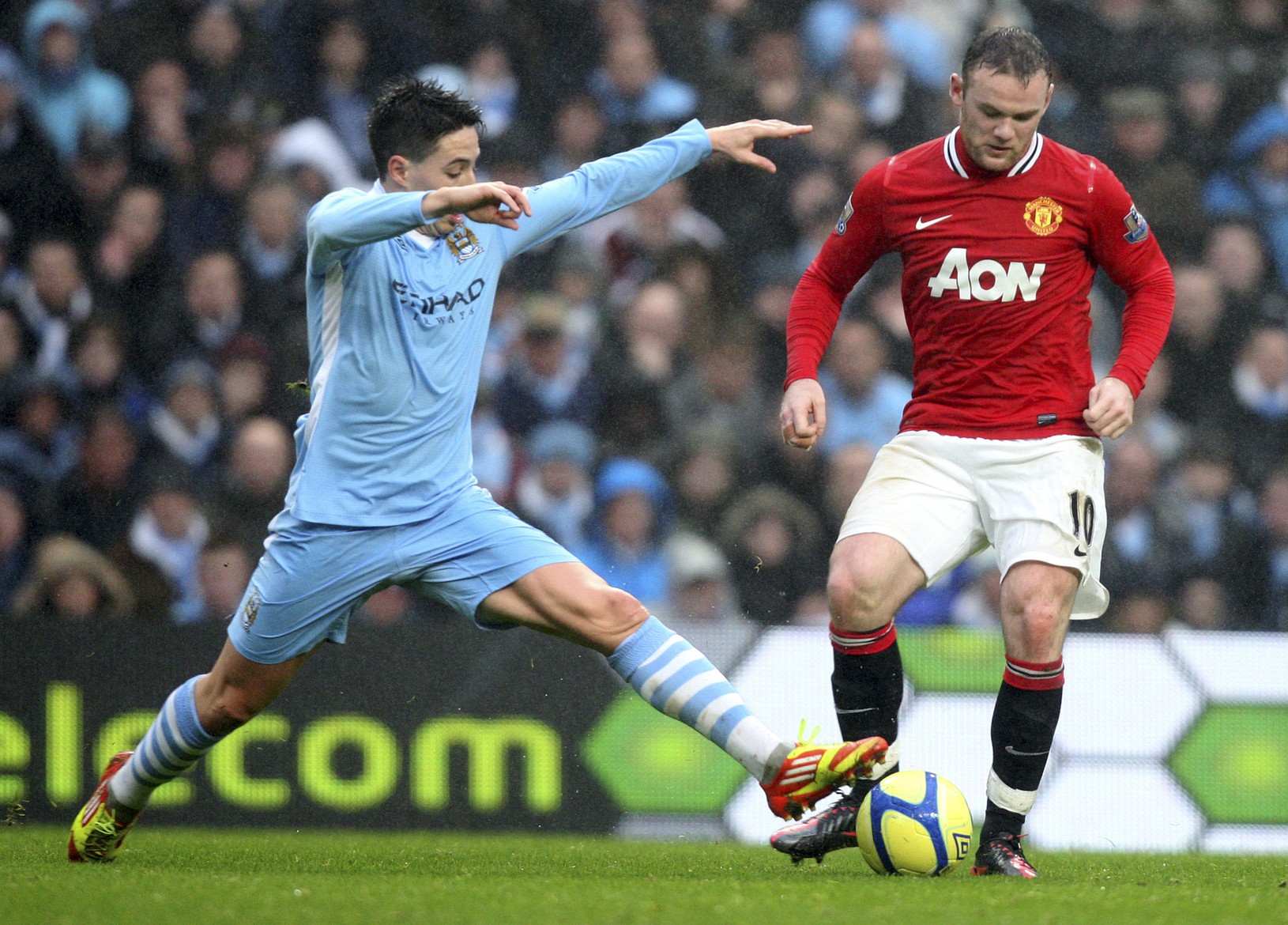 Wayne Rooney a Samir
