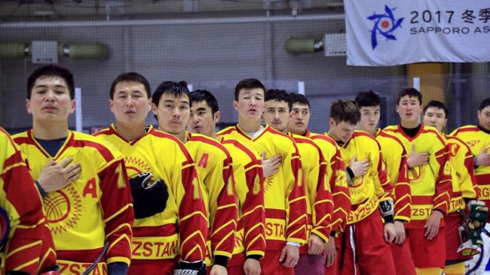 Na zábere hokejisti Kirgizska