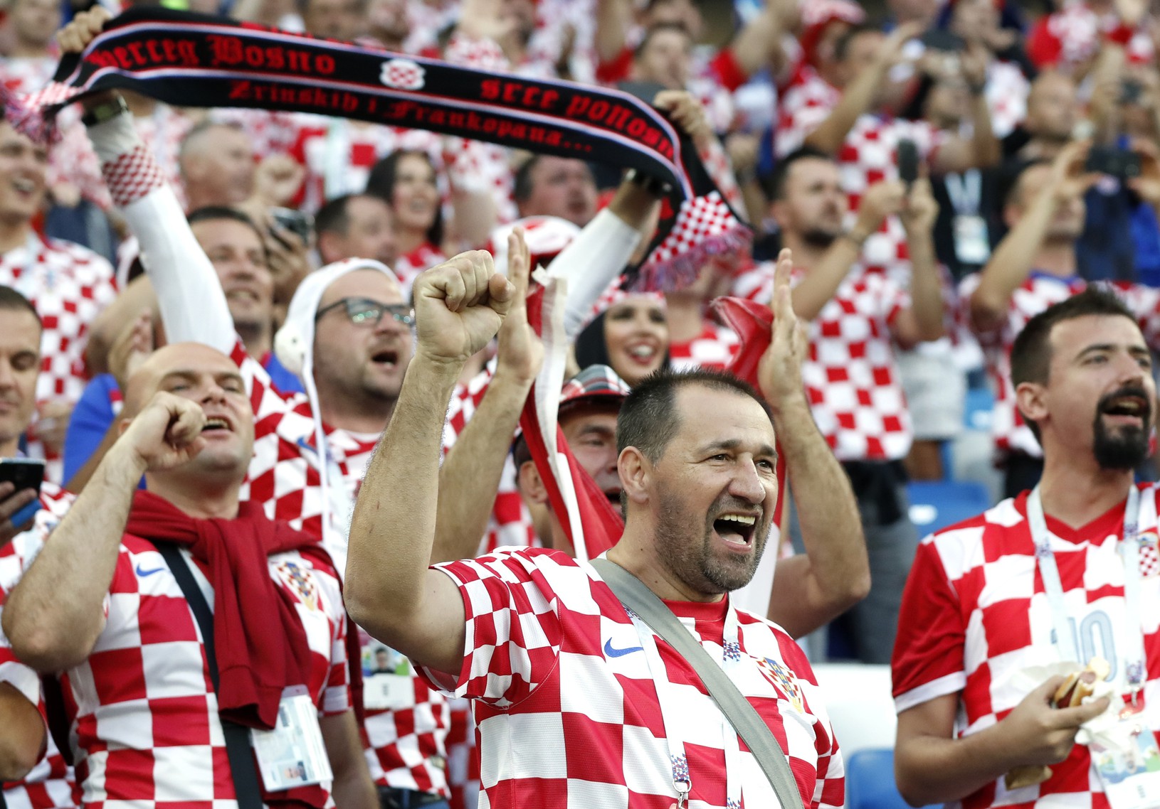 Chorvátski fanúšikovia
