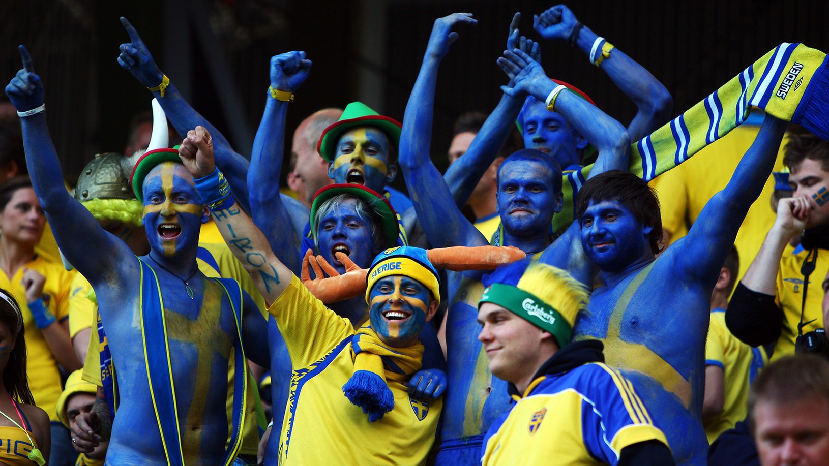 Švédski fanúšikovia