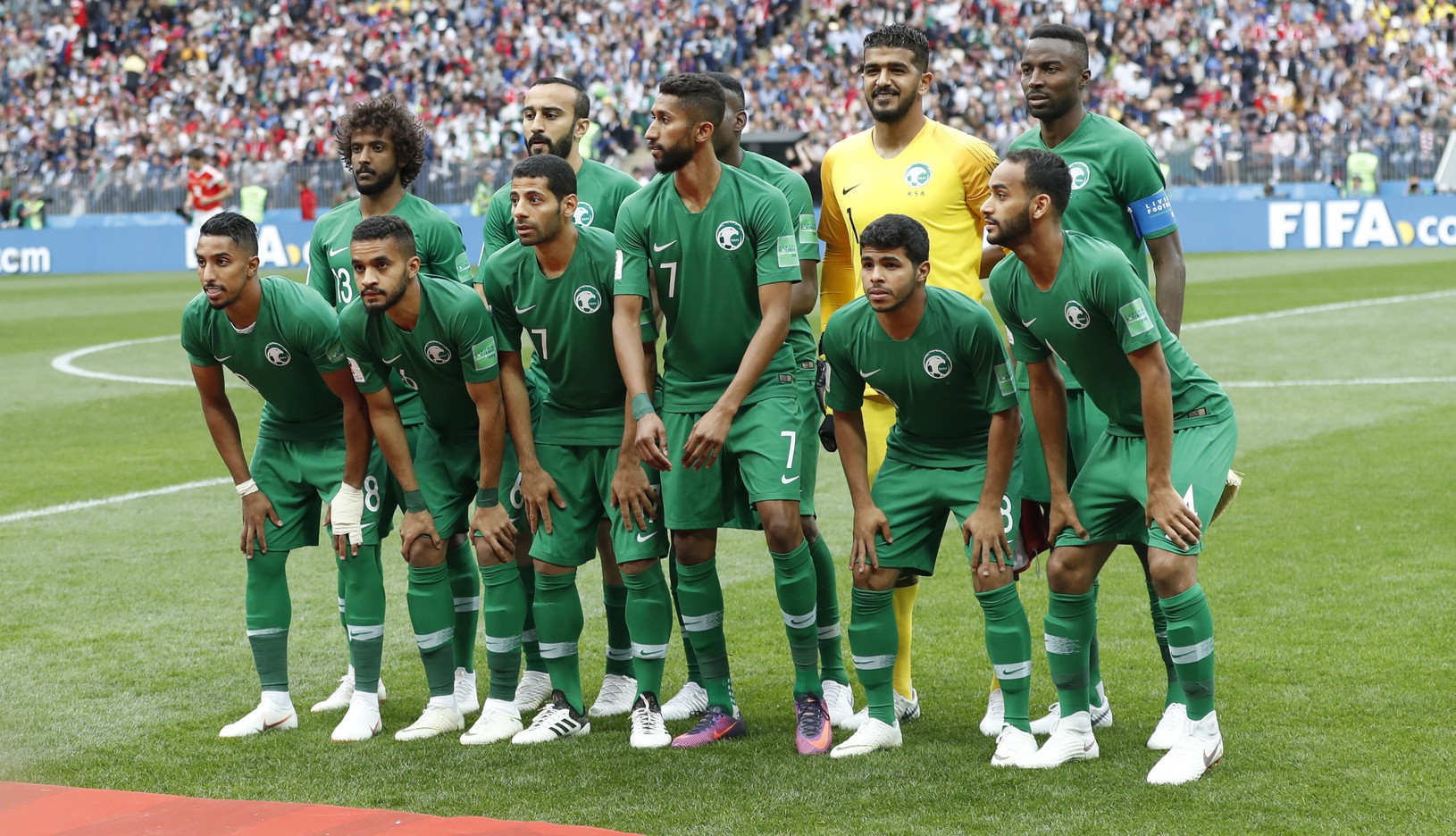Futbalisti Saudskej Arábie