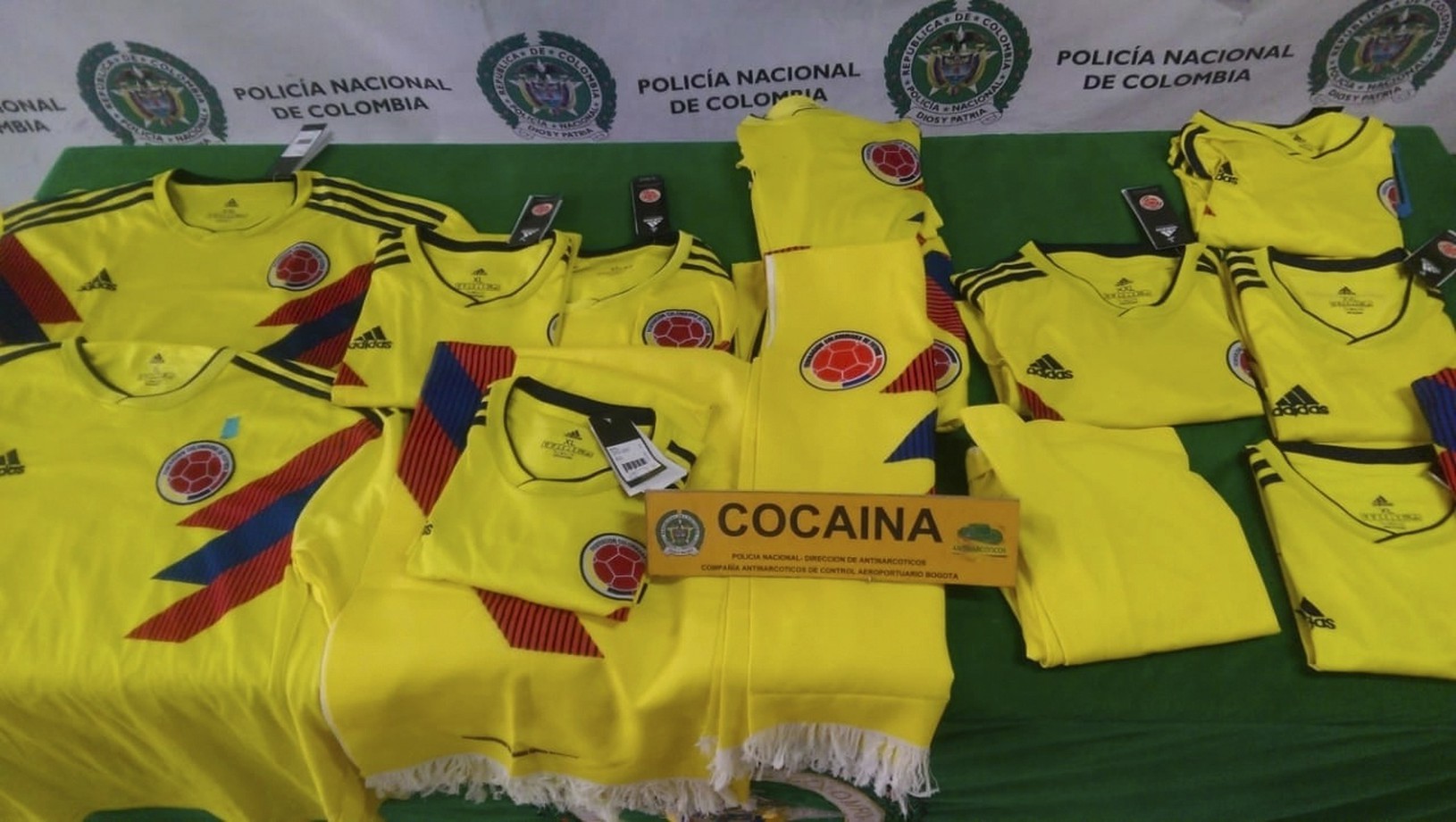 Kolumbijské úrady zadržali na